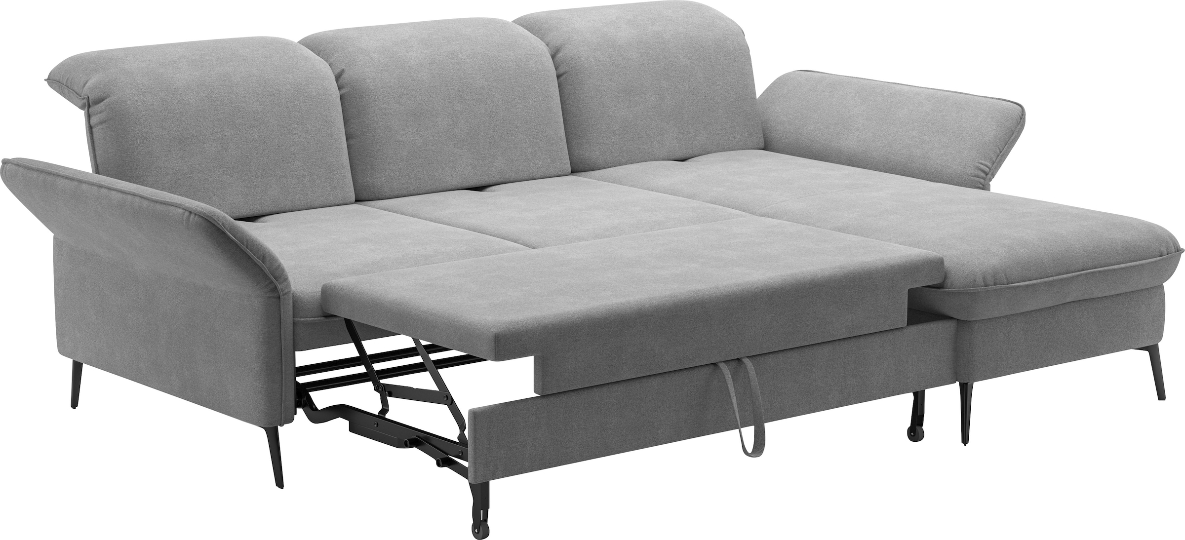 sit&more Ecksofa »Emely«, mit Sitztiefenverstellung optional mit Bettfunktion und Bettkasten