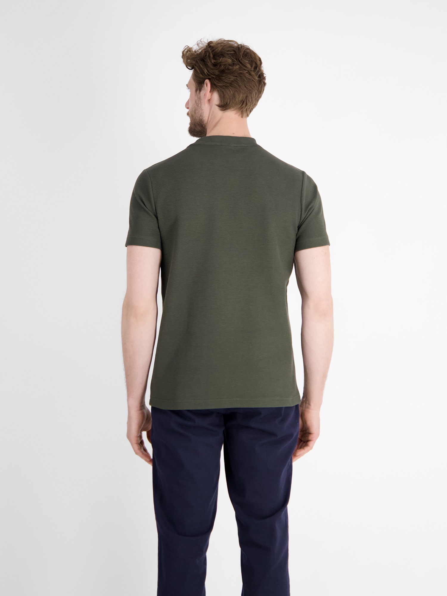 LERROS T-shirt »Herren T-Shirt in Strukturqualität«