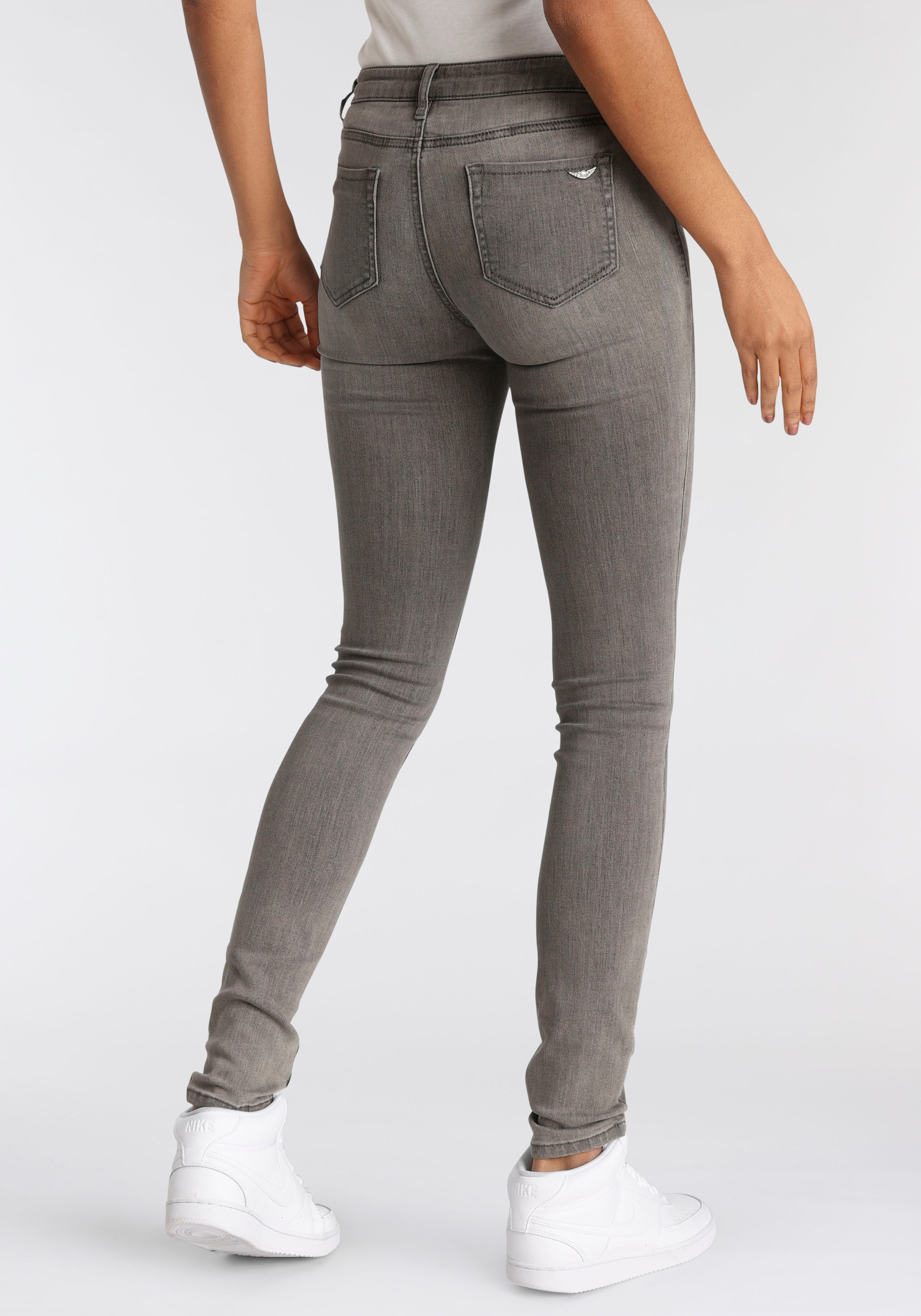 Arizona Skinny-fit-Jeans »Ultra-Stretch«, Mid Waist