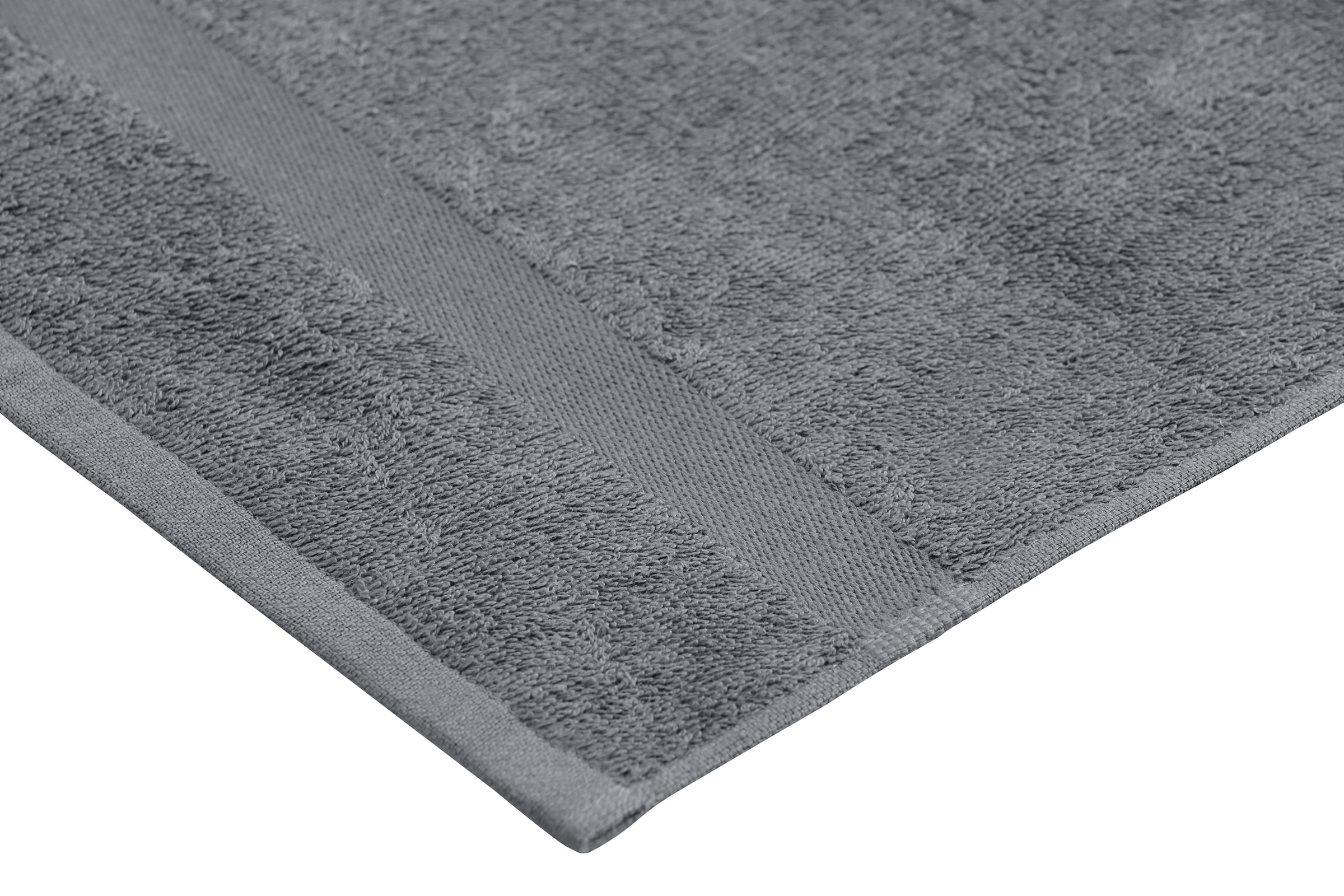 GOODproduct Gaestehandtuecher »Vanessa, 8 Gästehandtücher, 30x50cm, in Standard- und Premium-Qualität« Handtücher mit Bordüre, 100% Baumwolle, einfarbig, weich