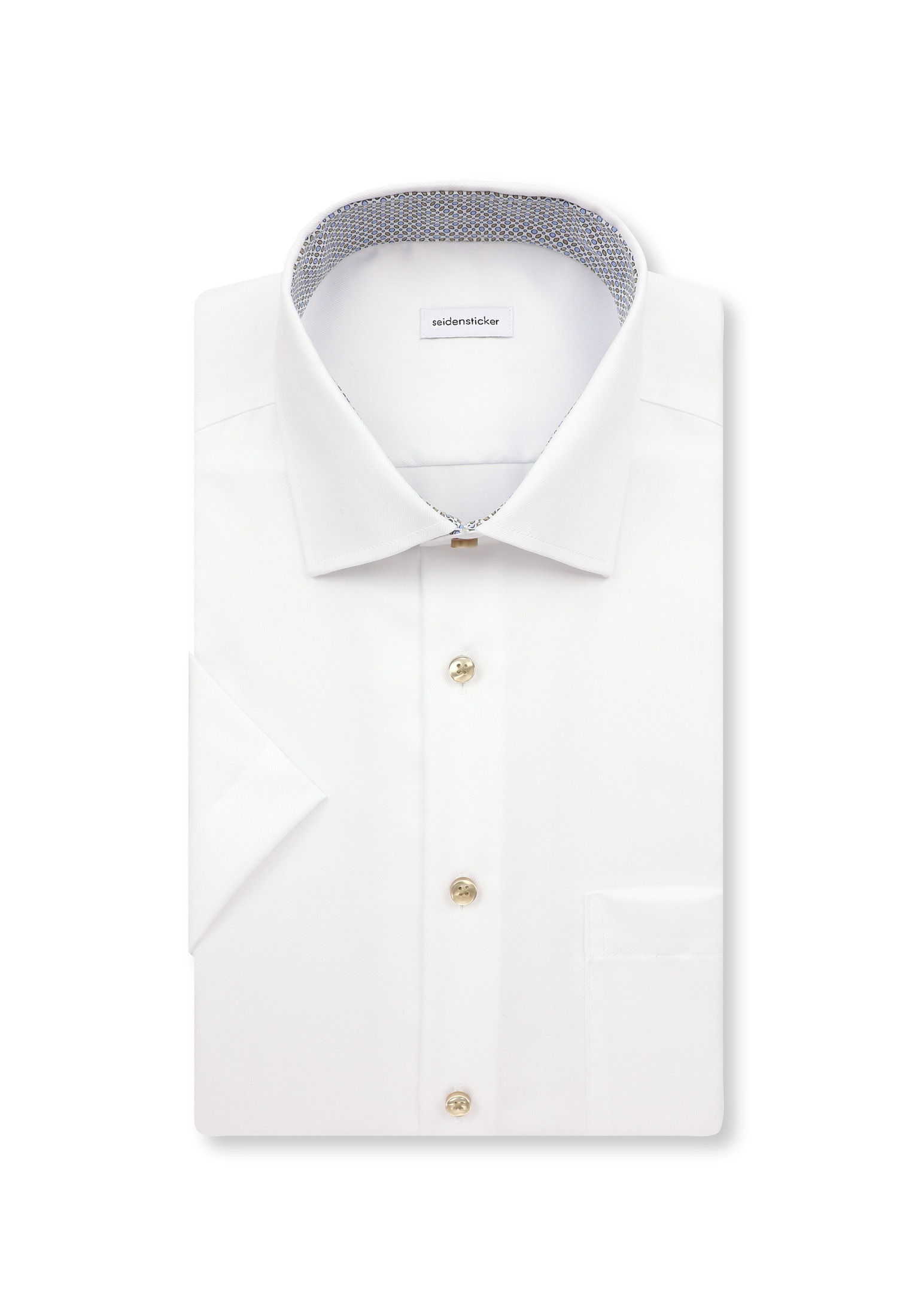 seidensticker Chemise d'affaires »Regular« Regular 1/2 Kentkragen Uni