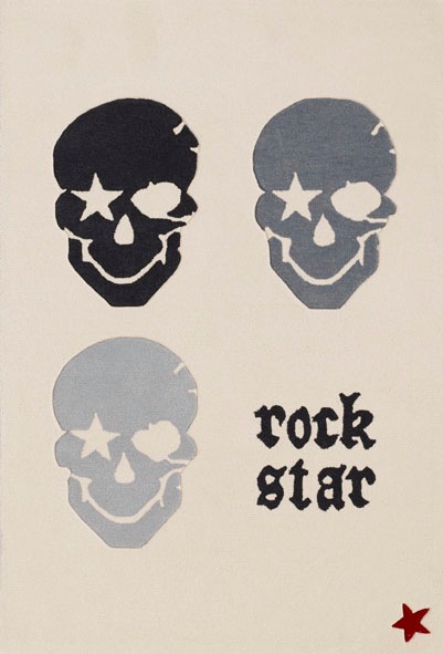 Image of Rock STAR Baby Kinderteppich »RS2383-2«, rechteckig, 15 mm Höhe, handgearbeiteter Konturenschnitt, Obermaterial: 100% Polyacryl, Kinder- und Jugendzimmer bei Ackermann Versand Schweiz