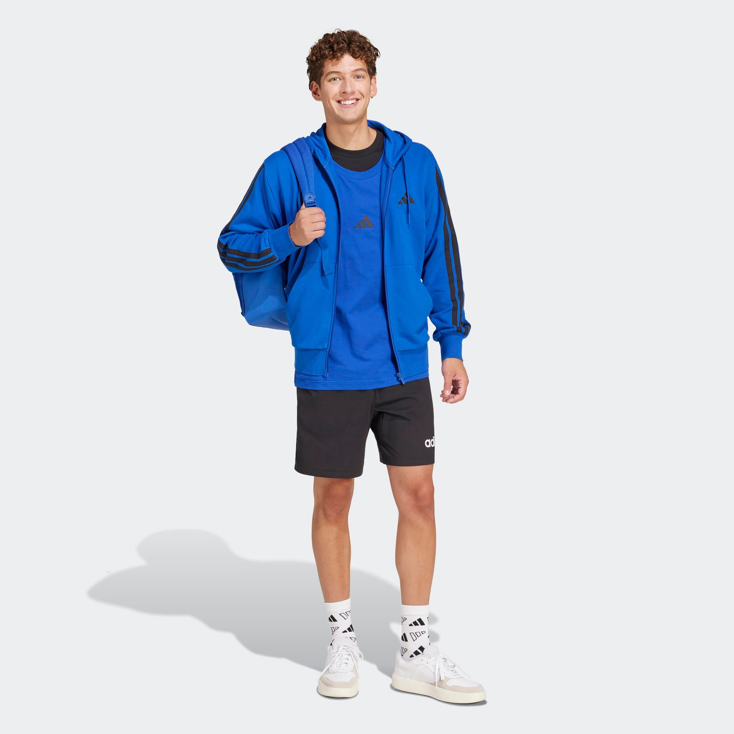 adidas Sportswear Shorts »ESSENTIALS LINEAR SINGLE JERSEY«