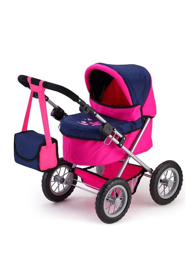 Image of Bayer Puppenwagen »Trendy, pink/blau«, inkl. Wickeltasche bei Ackermann Versand Schweiz