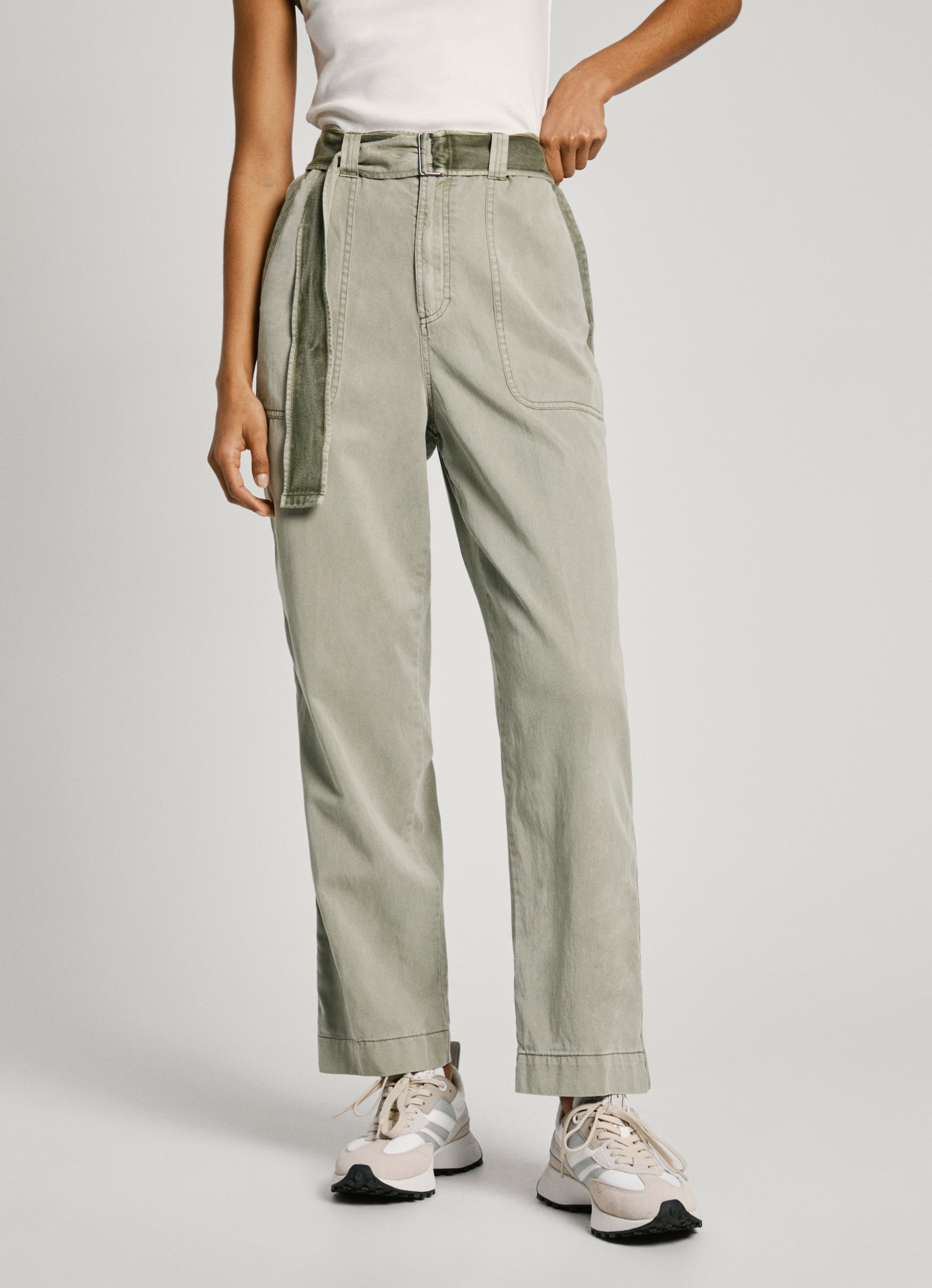 Pepe Jeans Cargohose »AYLIN«, mit Streifenbesatz