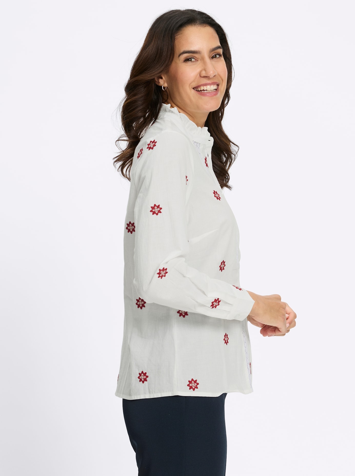 Inspirationen Blouse en dentelle