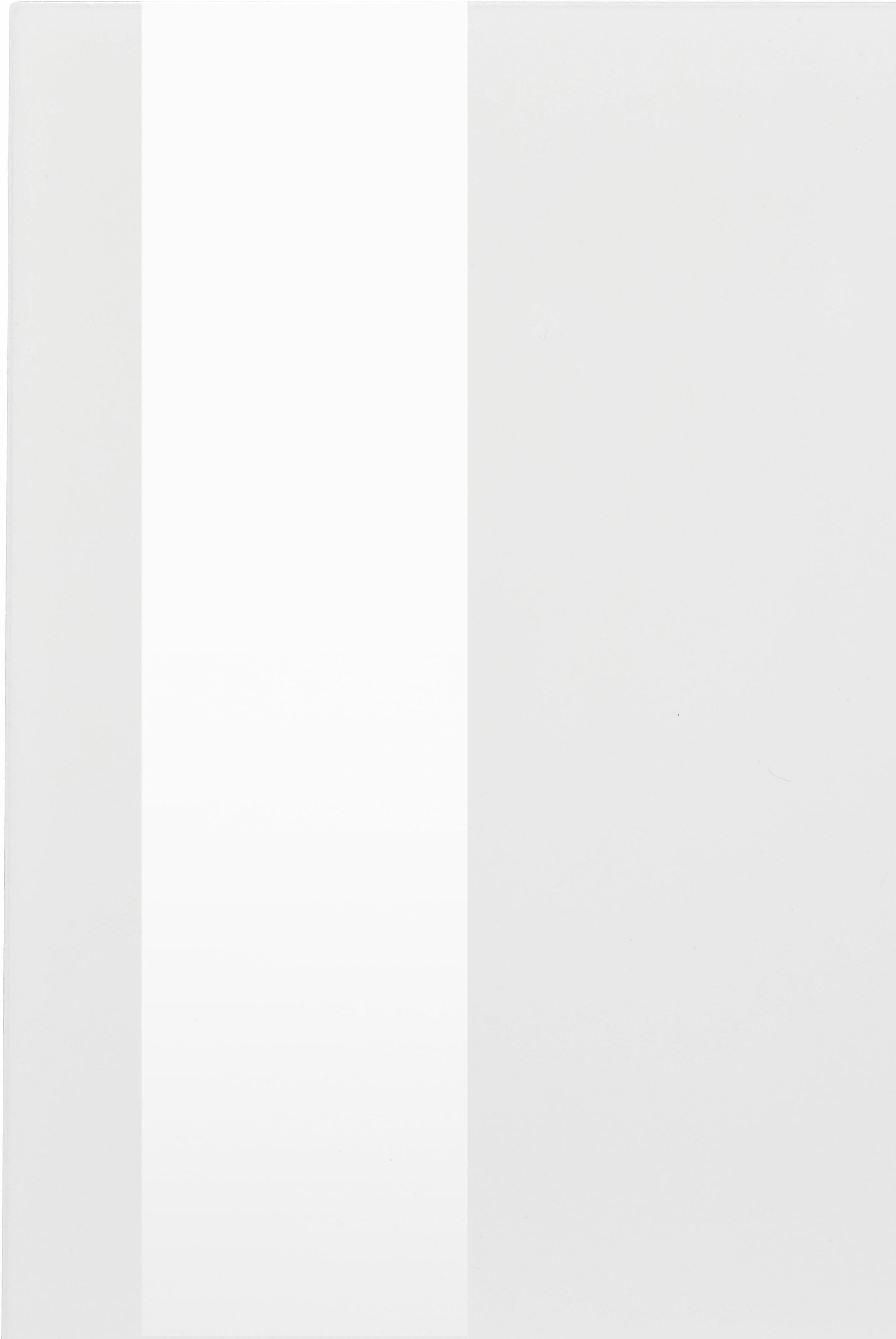 INOSIGN Wohnwand, (Set, 4 St., Set besteht aus 1 Hängevitrine, 1 Vitrine, 1 Lowboard und 1 Wandregal), weiss Korpus/ Front in Hochglanz, ohne Beleuchtung