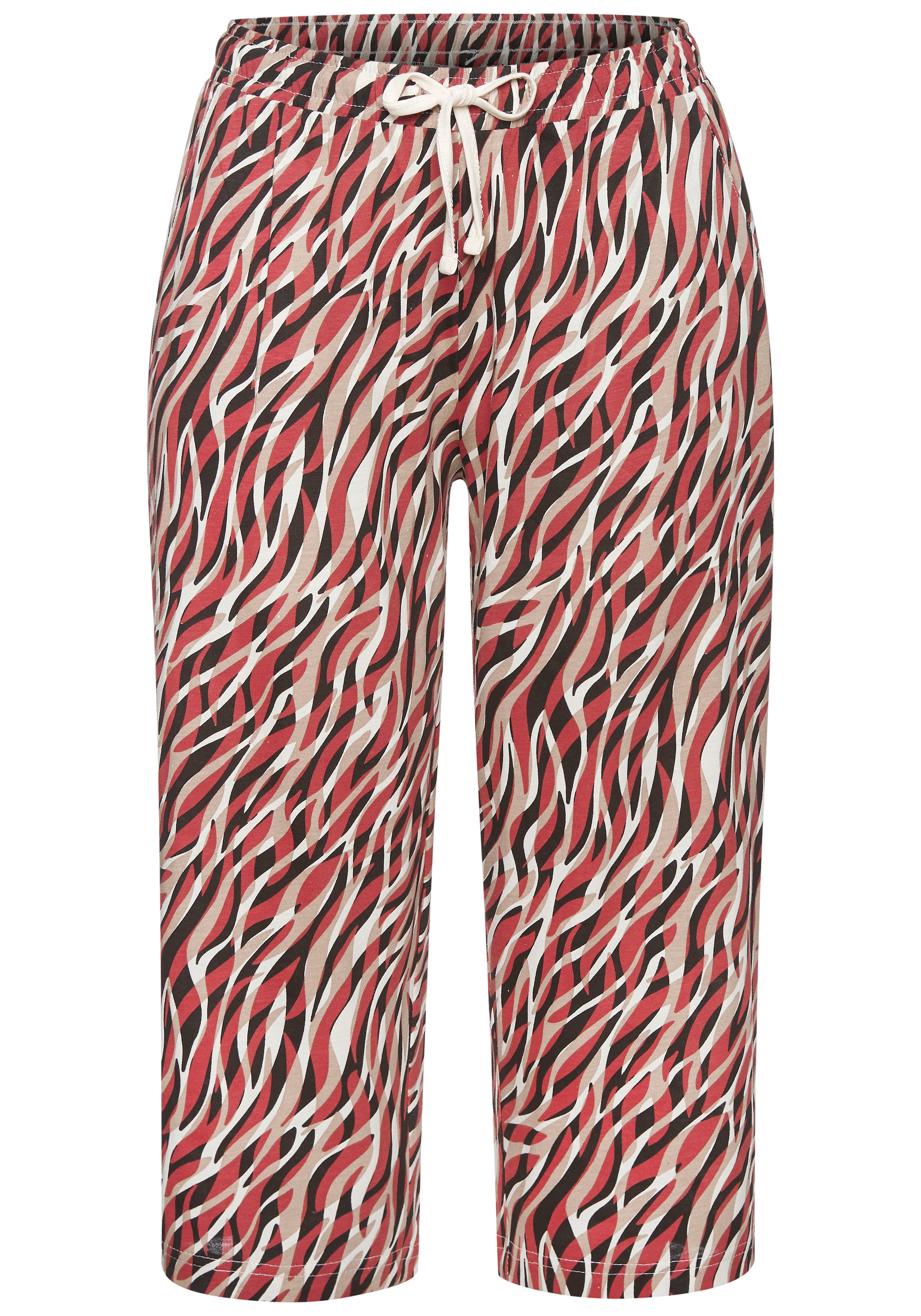 Vivance Dreams Caprihose, mit schönem Muster