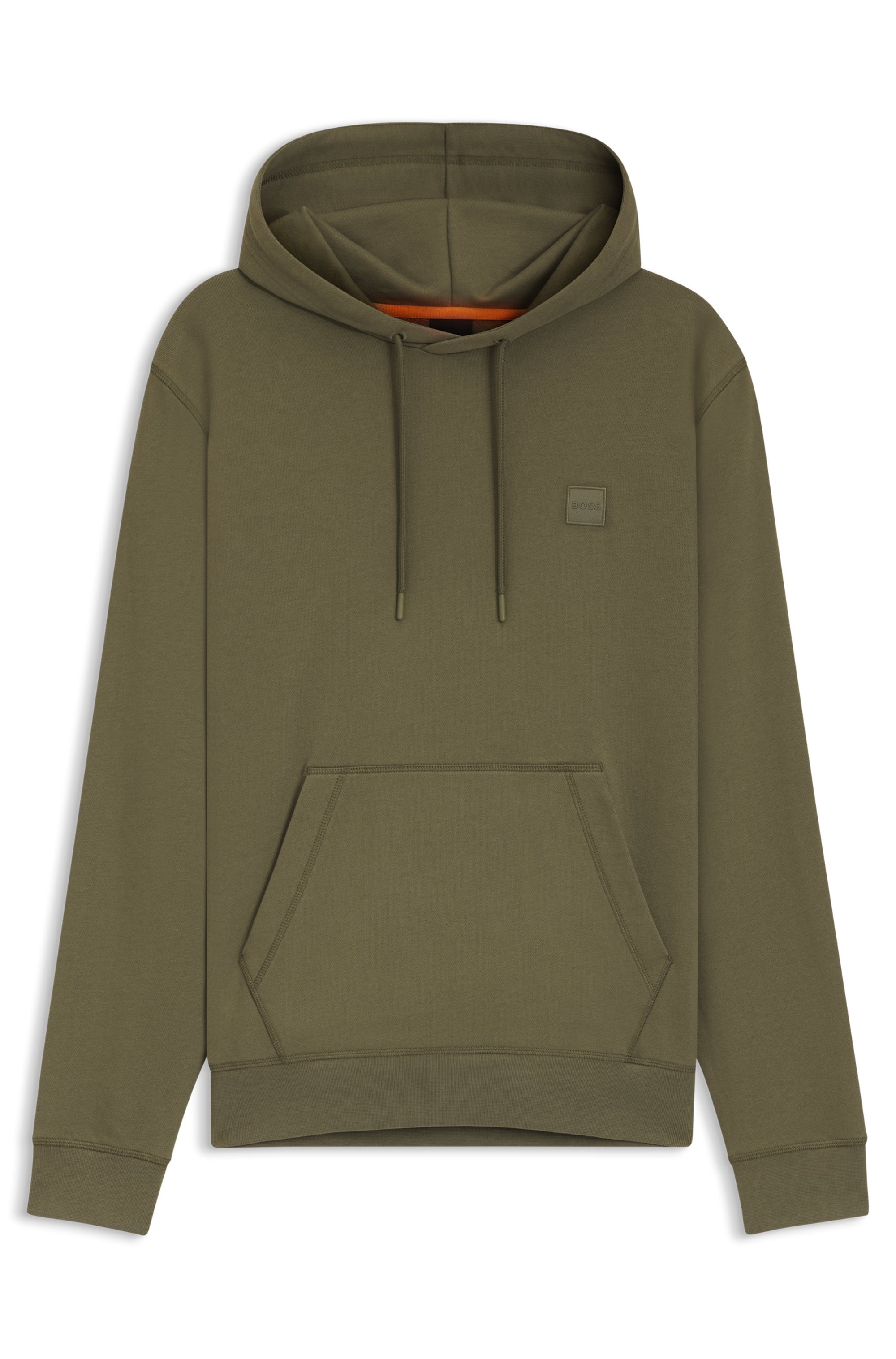BOSS ORANGE Kapuzensweatshirt »Wetalk«, mit gesticktem BOSS Markenlabel
