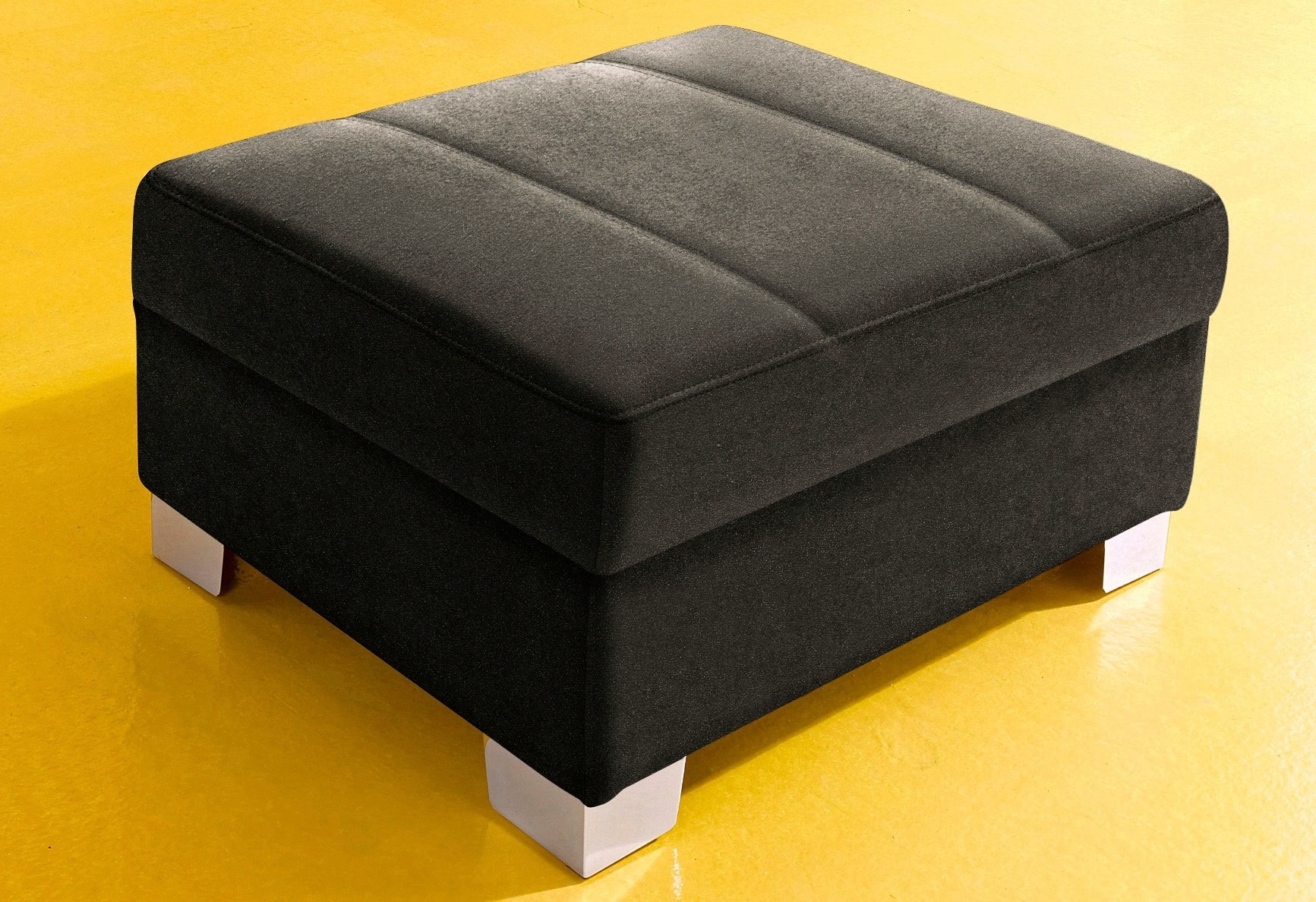 DOMO collection Hocker »Turah mit moderner Steppung« passend zur Serie, B/T/H: 85/61/40 cm, auch in Leder