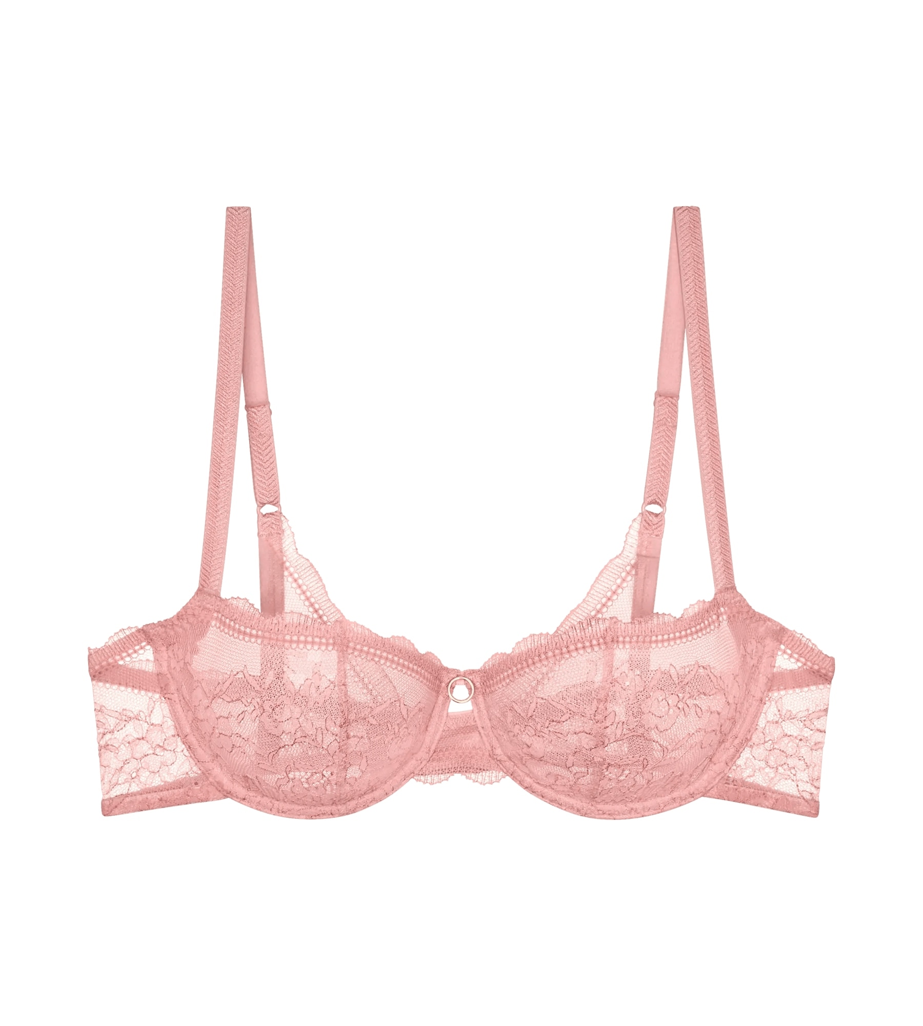 Triumph Soutien-gorge balconnet »Comfort Allure« armature confortable, bretelles décorées, pointe, douce