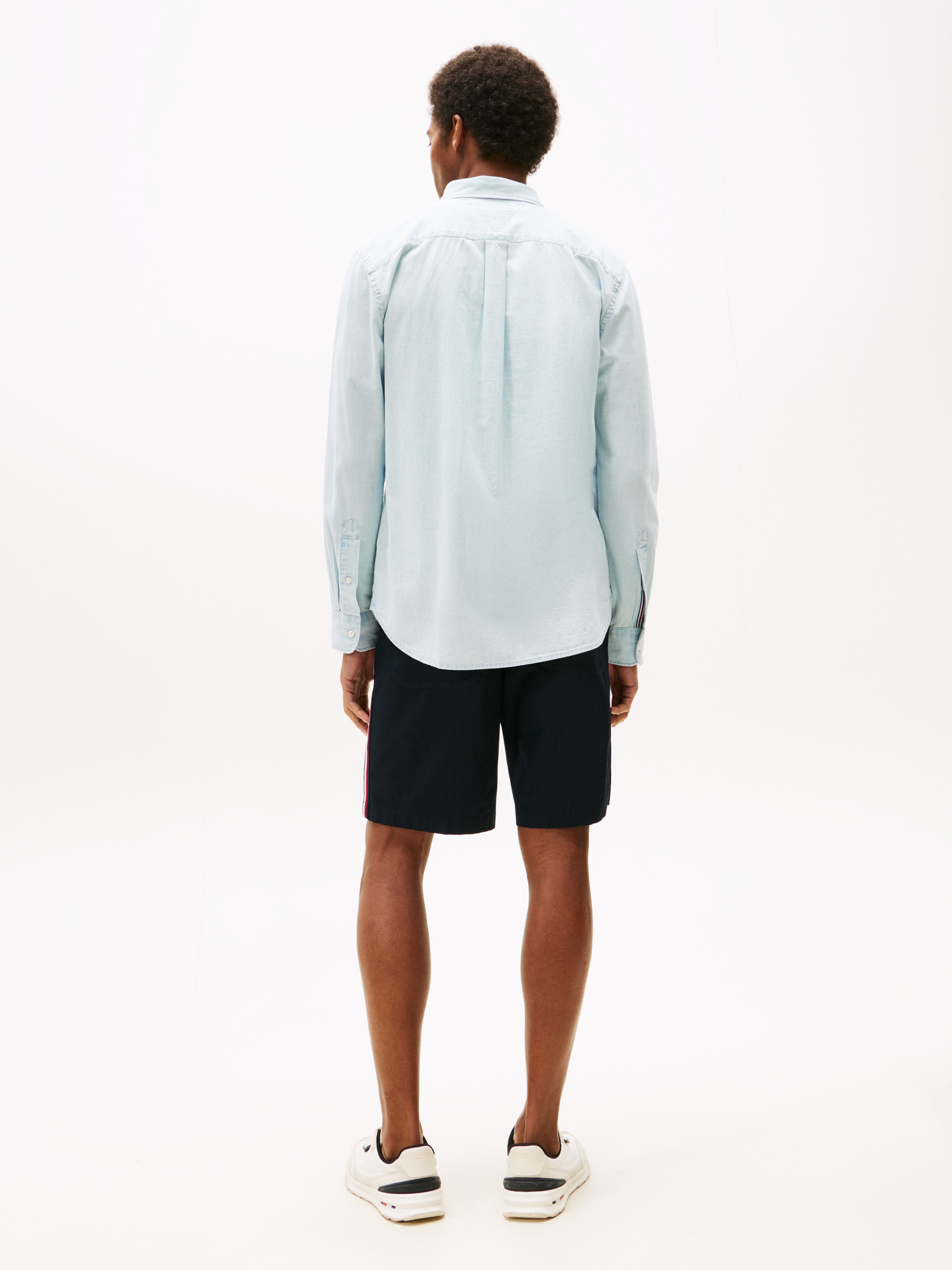 Tommy Hilfiger Langarmhemd »CHAMBRAY POCKET RF SHIRT«