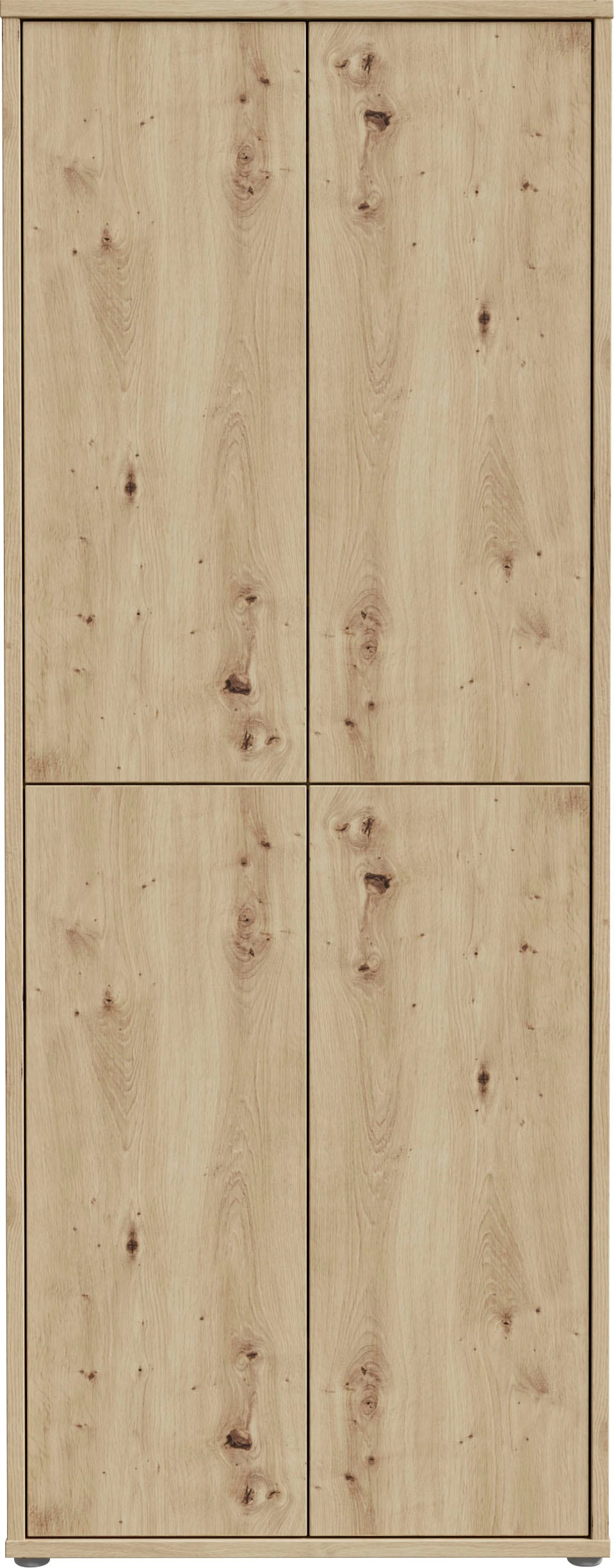 FORTE Armoire à chaussures »Alice Springs, Schuhschrank, Höhe 191,9 cm, 4 Türen, viel Platz« L/H/P 74,5/191,9/34,9 cm,  armoire de rangement, armoire polyvalente, largeur 74,5 cm, avec 8 étagères