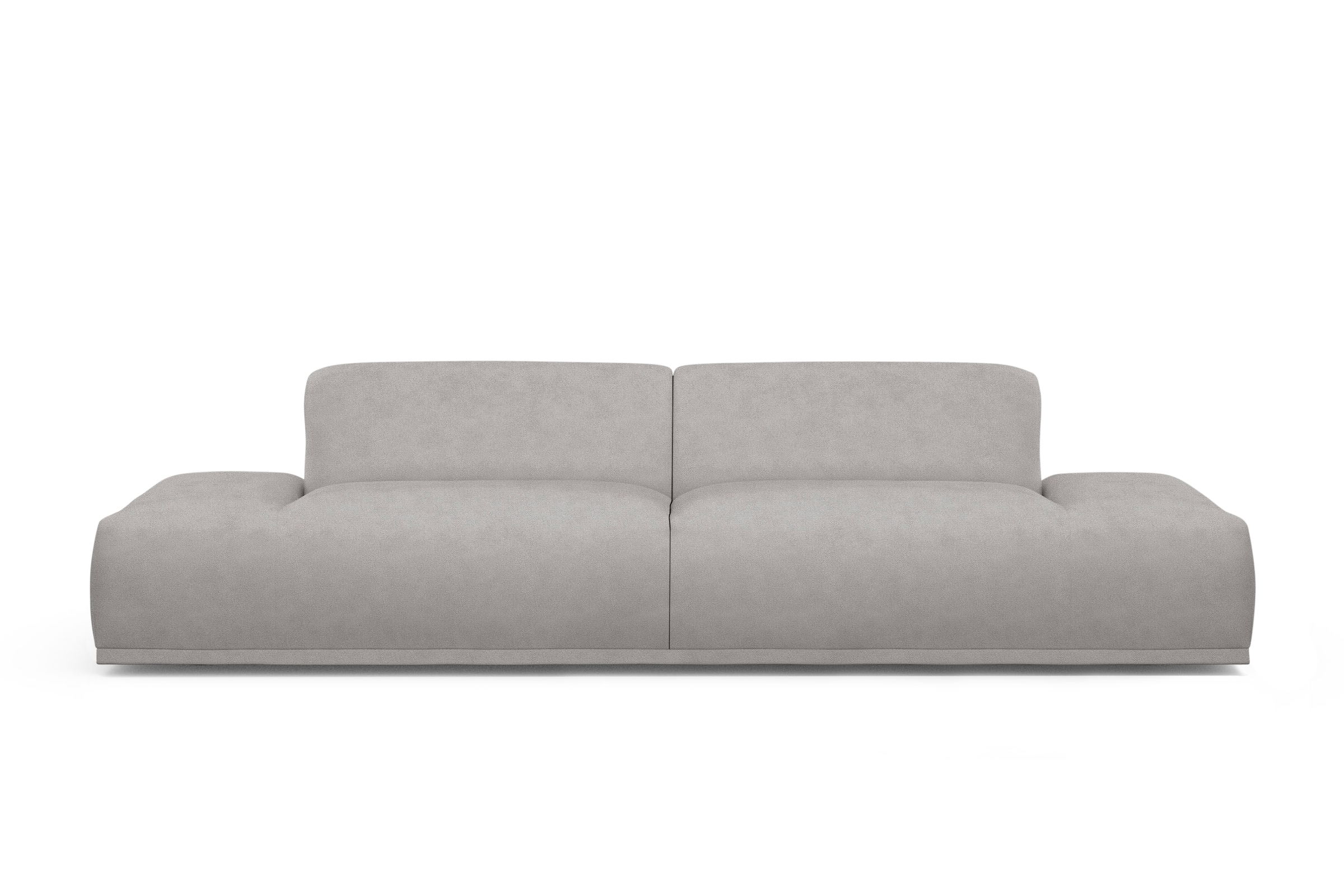 TRENDMANUFAKTUR Big-Sofa »Braga Japandi-Design, toller Sitzkomfort, Designsofa« in moderner Optik, mit hochwertigem Kaltschaum