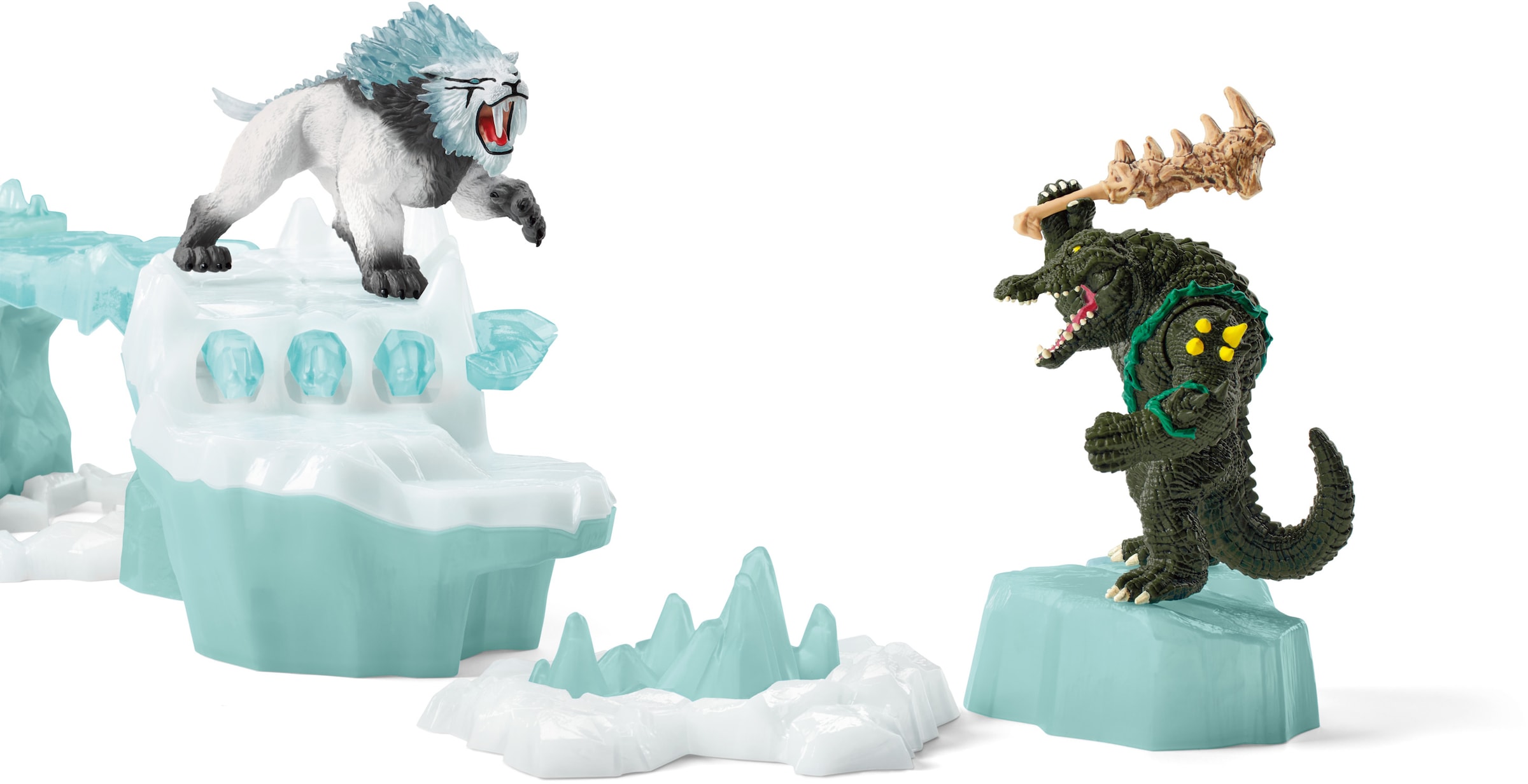 Schleich® Spielwelt »ELDRADOR®, Angriff auf die Eisfestung (42497)«, (Set)