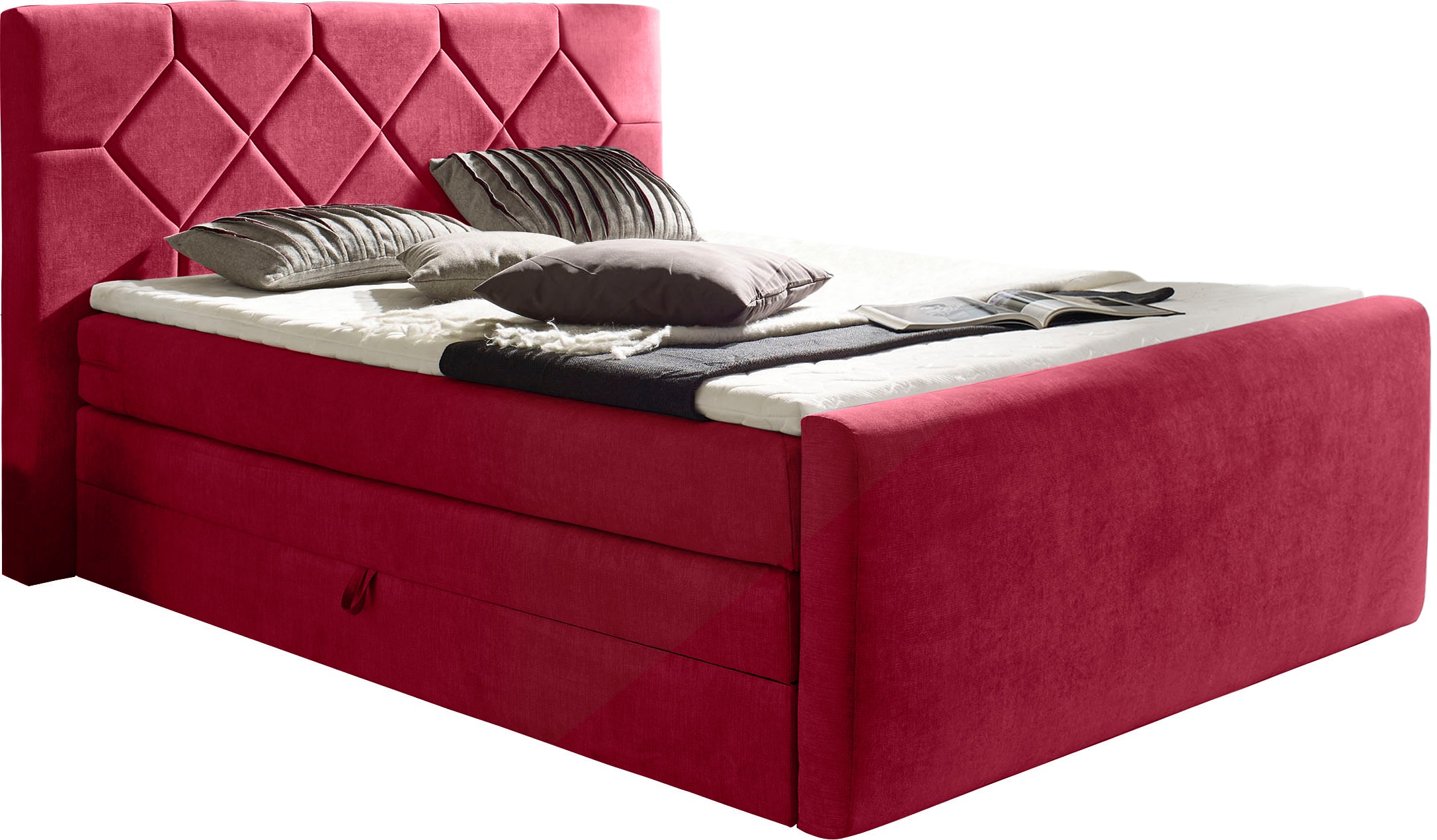 Image of Home affaire Boxspringbett "Atlanta" inklusive Topper und Bettkasten