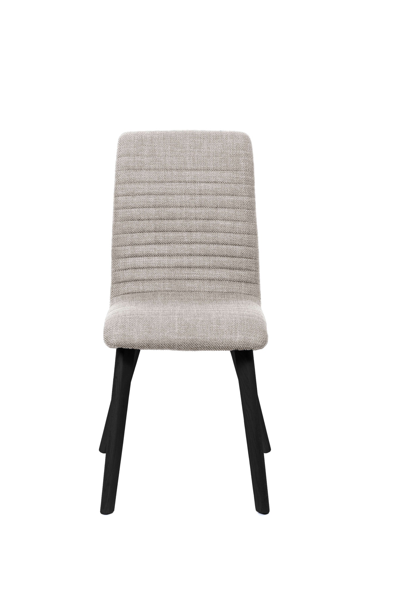 Home affaire 4-Fussstuhl »Arosa Esszimmerstuhl, Polsterstuhl, Küchenstuhl, Speisestuhl, Essstuhl«, (Set), 2 St., Chenille, 2er-Set, Beine aus Massivholz Eiche oder Buche, mit gestepptem Stoff