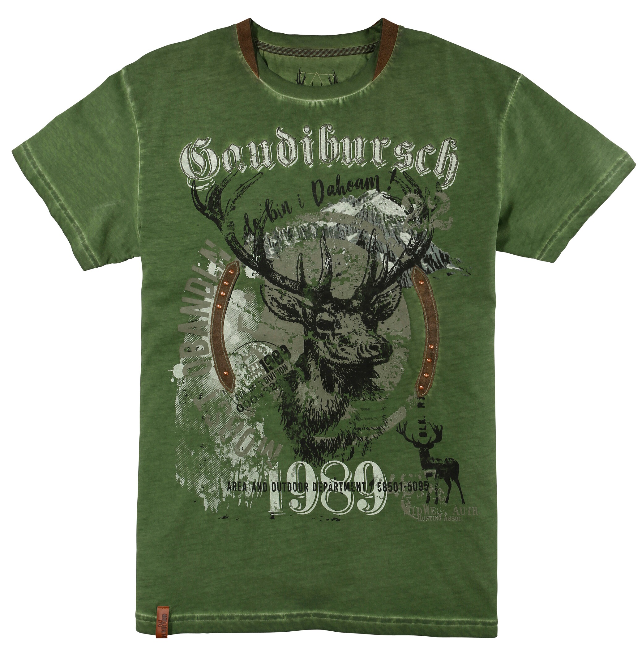 Image of MarJo Trachtenshirt, Herren, aus reiner Baumwolle bei Ackermann Versand Schweiz