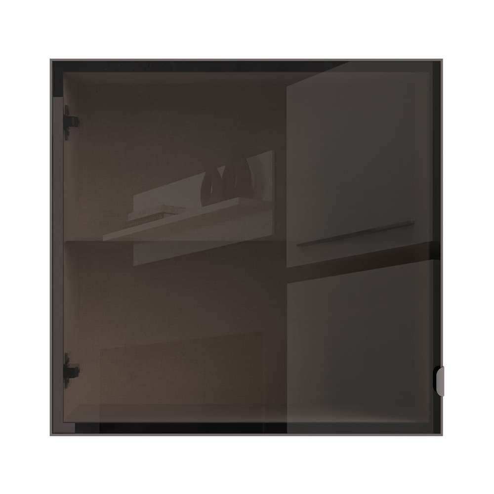 GOODproduct Hängevitrine »Opera, Wandschrank, Schwebendes Design für modernen Wohnraum« UV lackiert, Soft Close Funktion, Wandmontiert