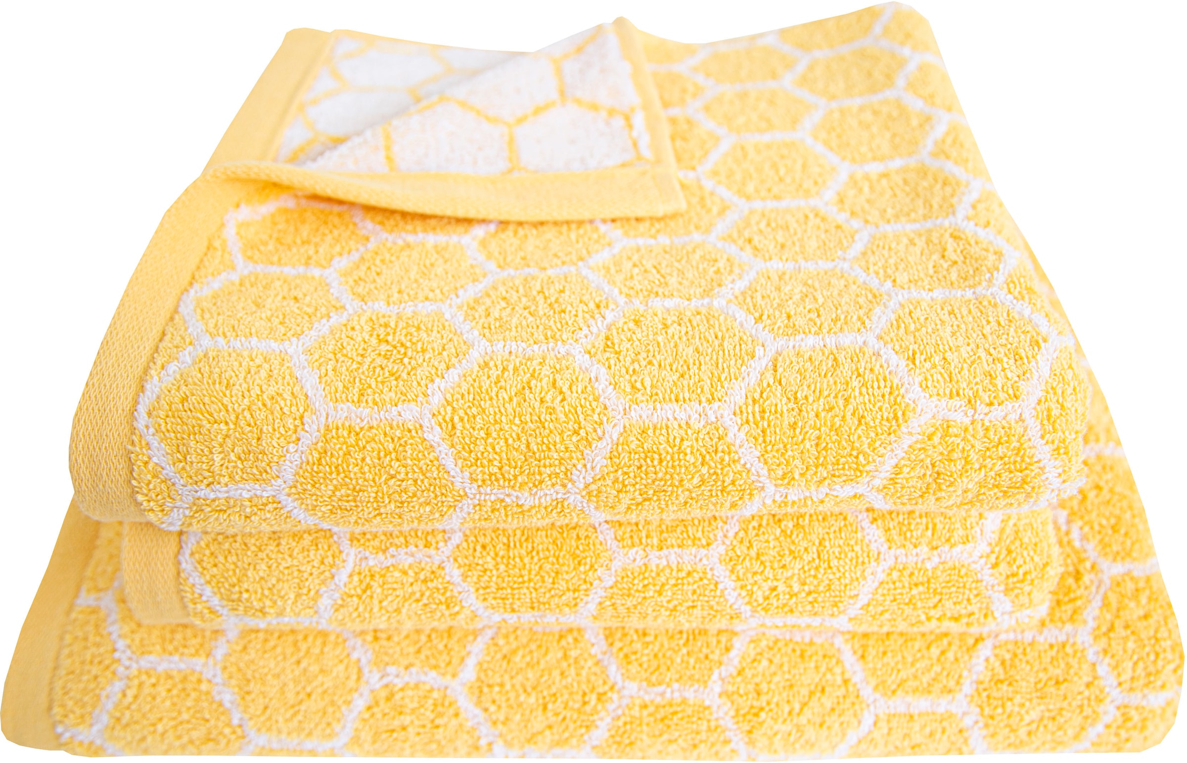 Dyckhoff Handtuch Set »Pure Natural Honey«, (Set, 3 St., 2 Handtücher (50x100cm)-1 Duschtuch (70x140cm), 2 Handtücher (50x100cm), 1 Duschtuch (70x140cm)