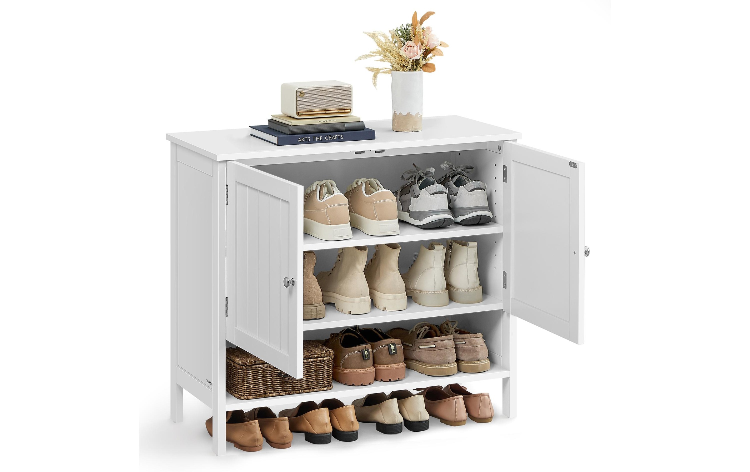 VASAGLE Schuhschrank »Landhausstil«