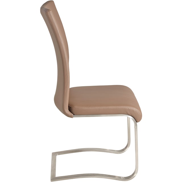MCA furniture Freischwinger »Arco«, (Set), 6 St., Kunstleder, 2er-, 4er-,  6er-Set, Stuhl belastbar bis 130 Kg günstig kaufen