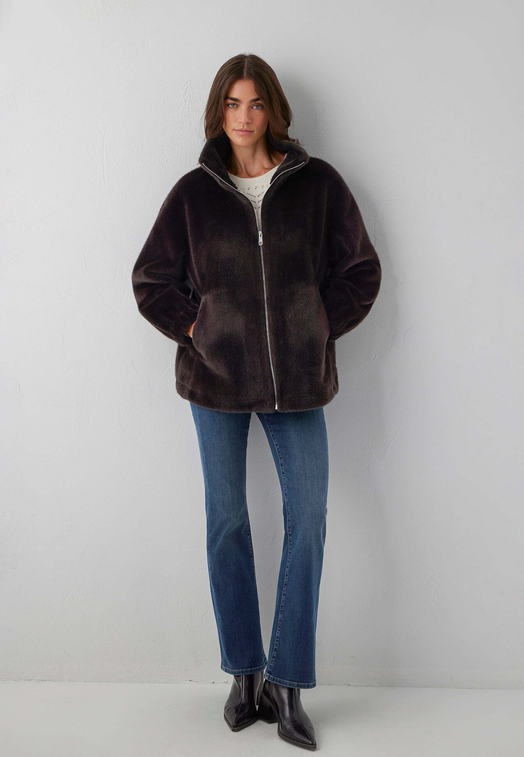 Mavi Kurzjacke »Mavi Jacke High Neck«