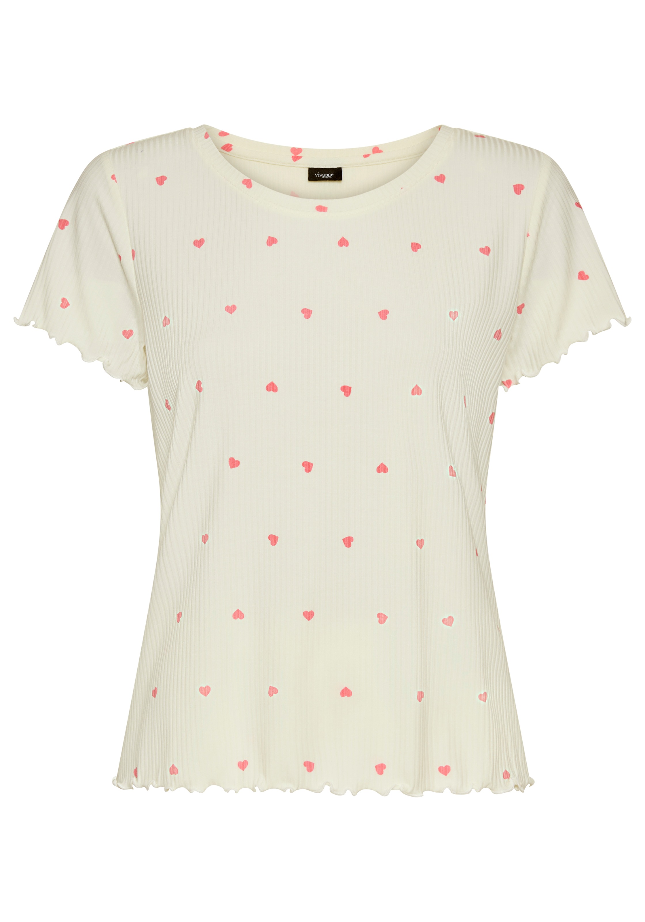 Vivance Dreams Shorty Set, 2-teilig, 2 tlg. mit süssem Herzchendruck