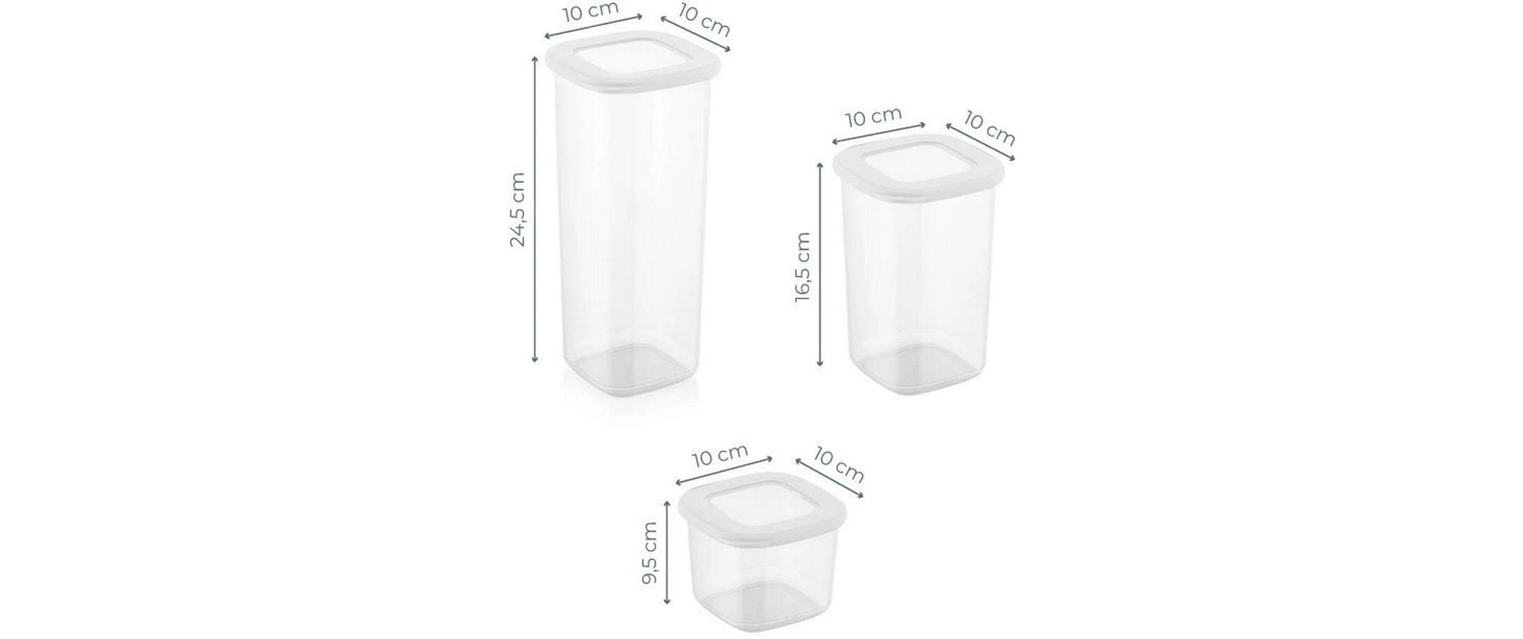 Vorratsdose »Hermia 1,75 l«, (24 tlg.)