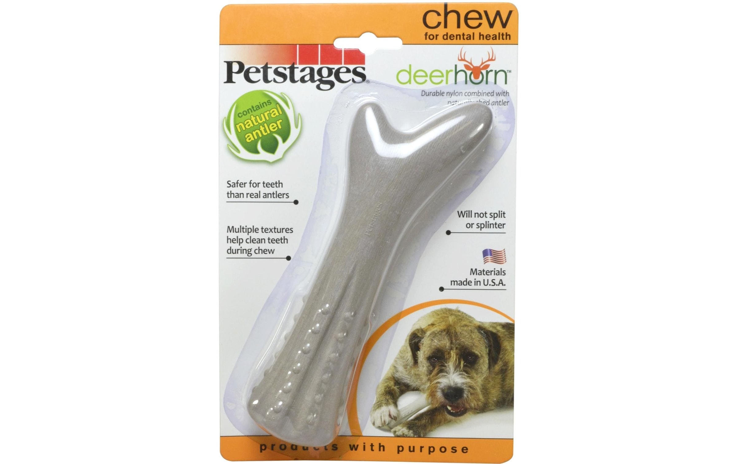 Tier-Intelligenzspielzeug »Petstage Deerhorn«