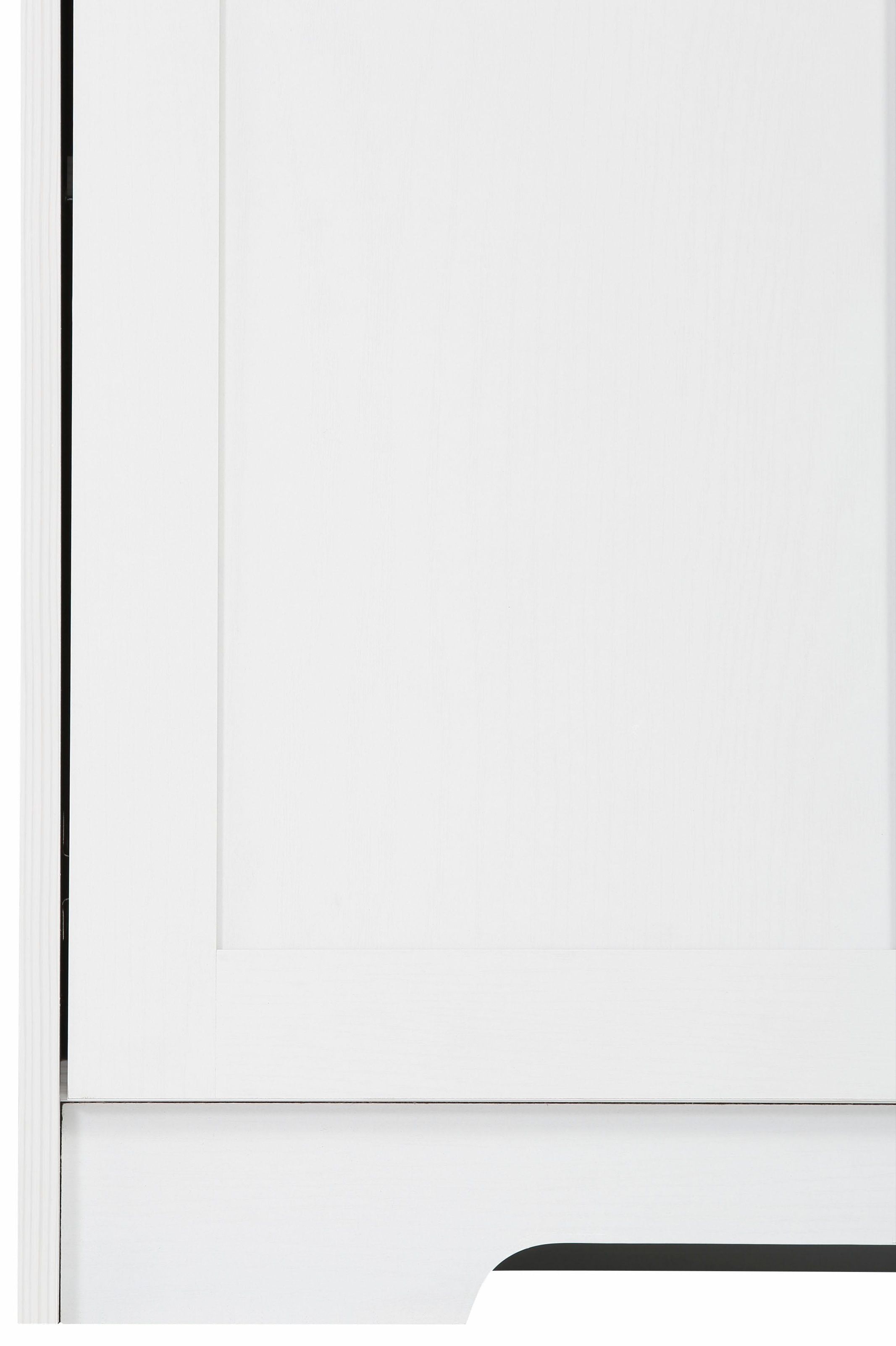 Home affaire Highboard »Nanna«, in duroplastischer Oberfläche Folien Eichen-Optik, Breite 118 cm