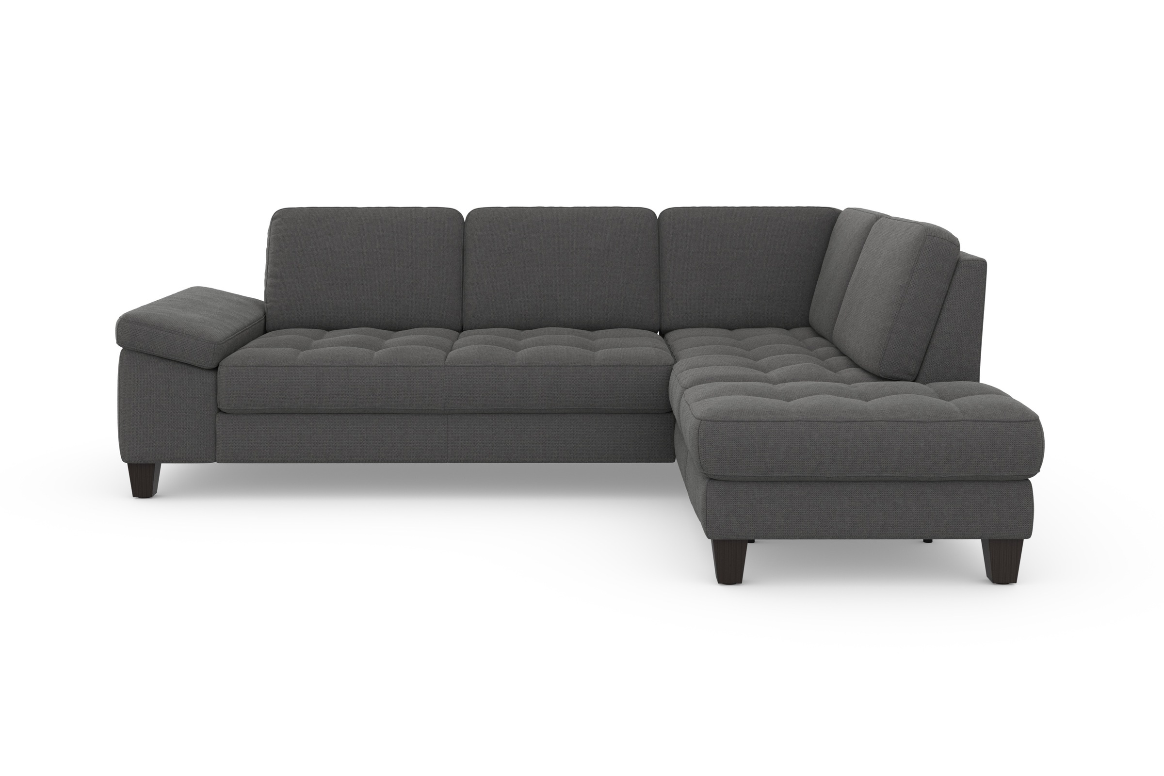 sit&more Ecksofa »Westham L-Form«, mit Ottomane, mit oder ohne Bettfunktion, Bettkasten, Verstellung