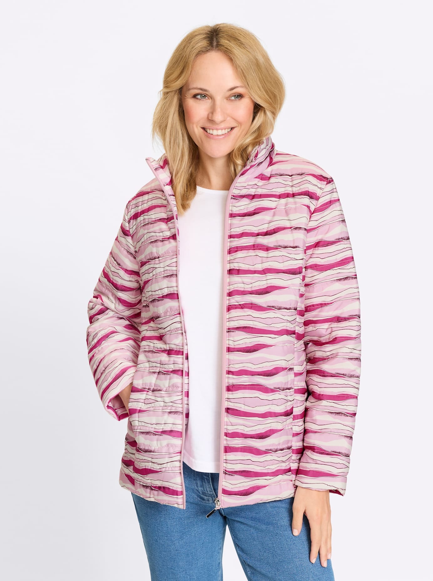 Classic Basics Steppjacke ohne Kapuze