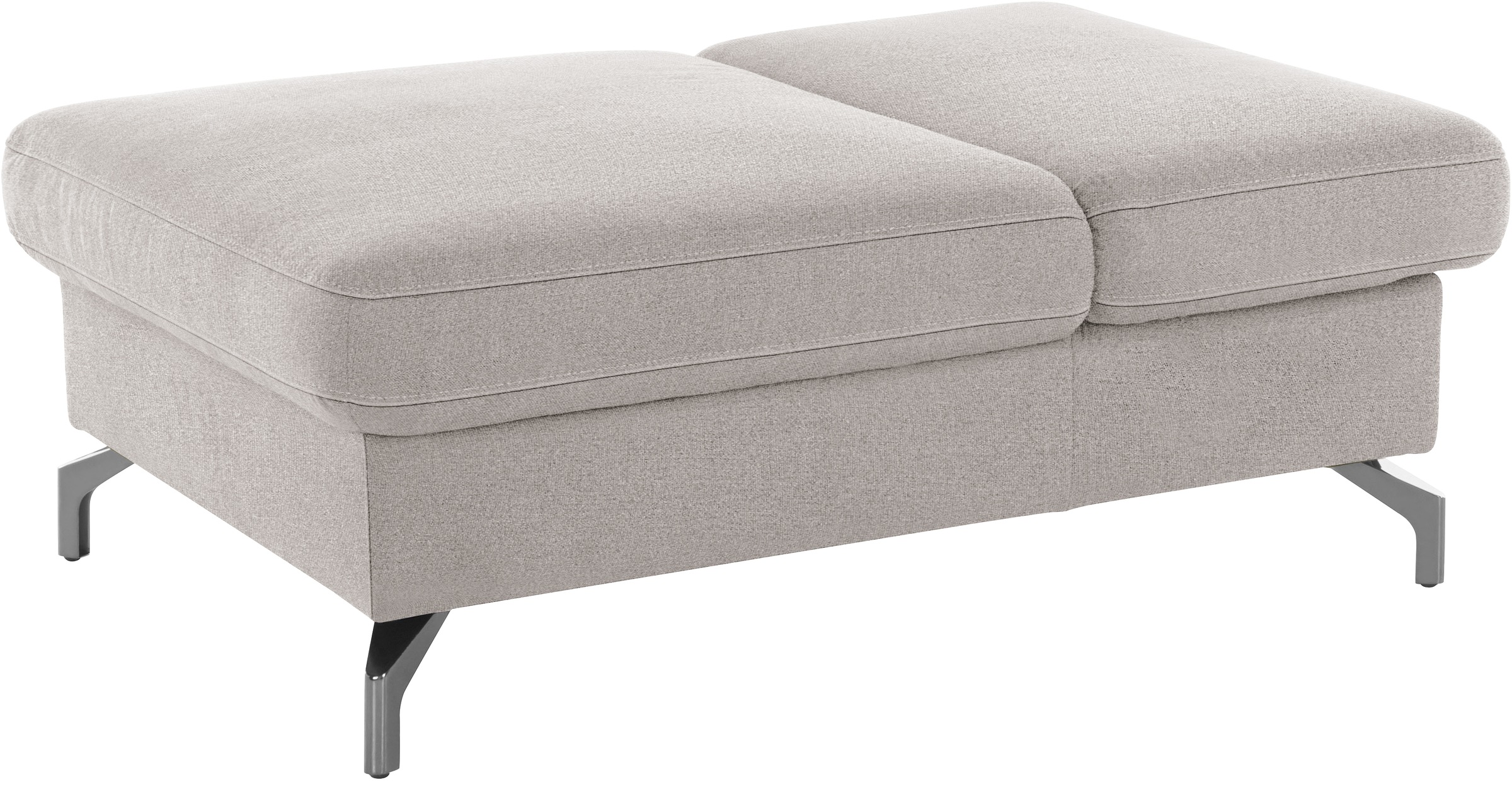 sit&more Hocker »Brisbane«, Fusshöhe 12 cm, mit Federkern und Klappfunktion