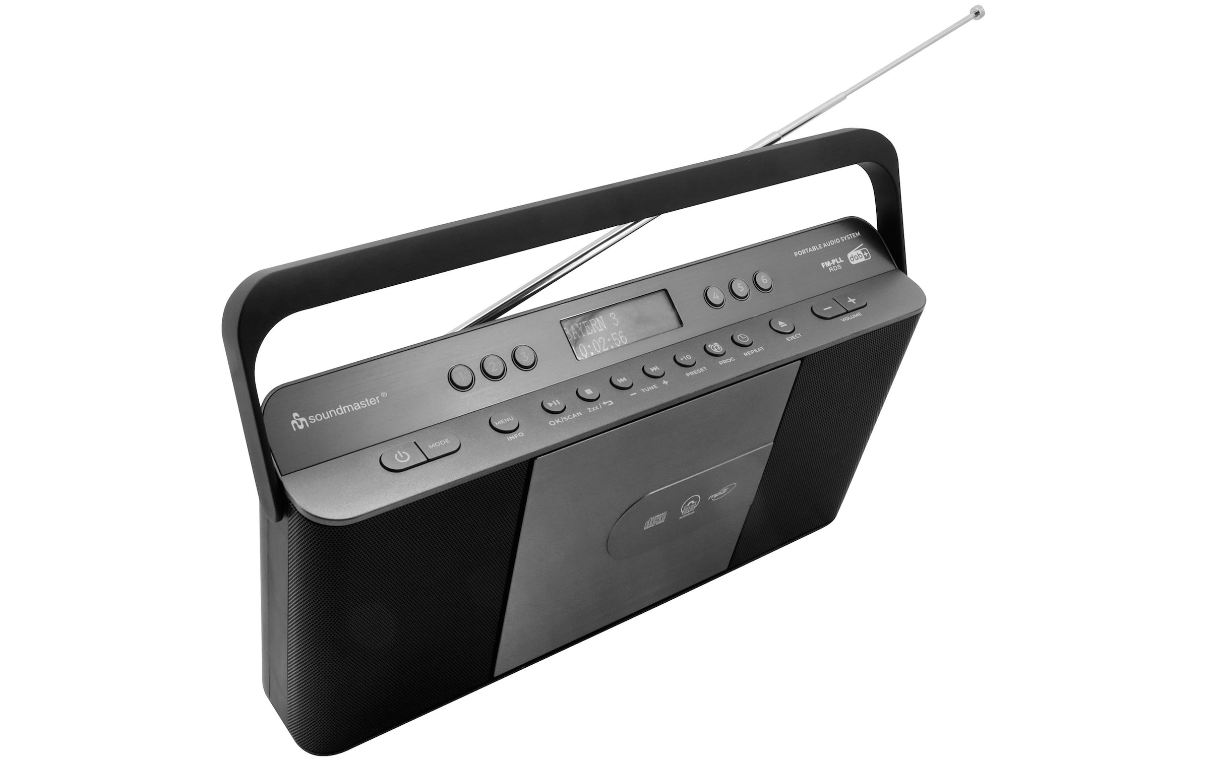 Soundmaster Digitalradio (DAB+) »RCD1870SW«, (Digitalradio (DAB+)-FM-Tuner)