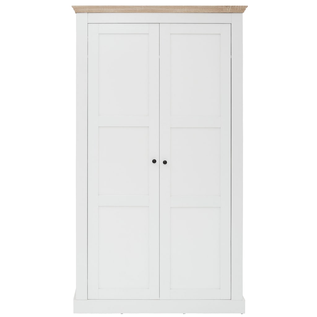 Home affaire Kleiderschrank »Clonmel«, mit Einlegeboden und Kleiderstange hinter die Türen, Höhe 180 cm
