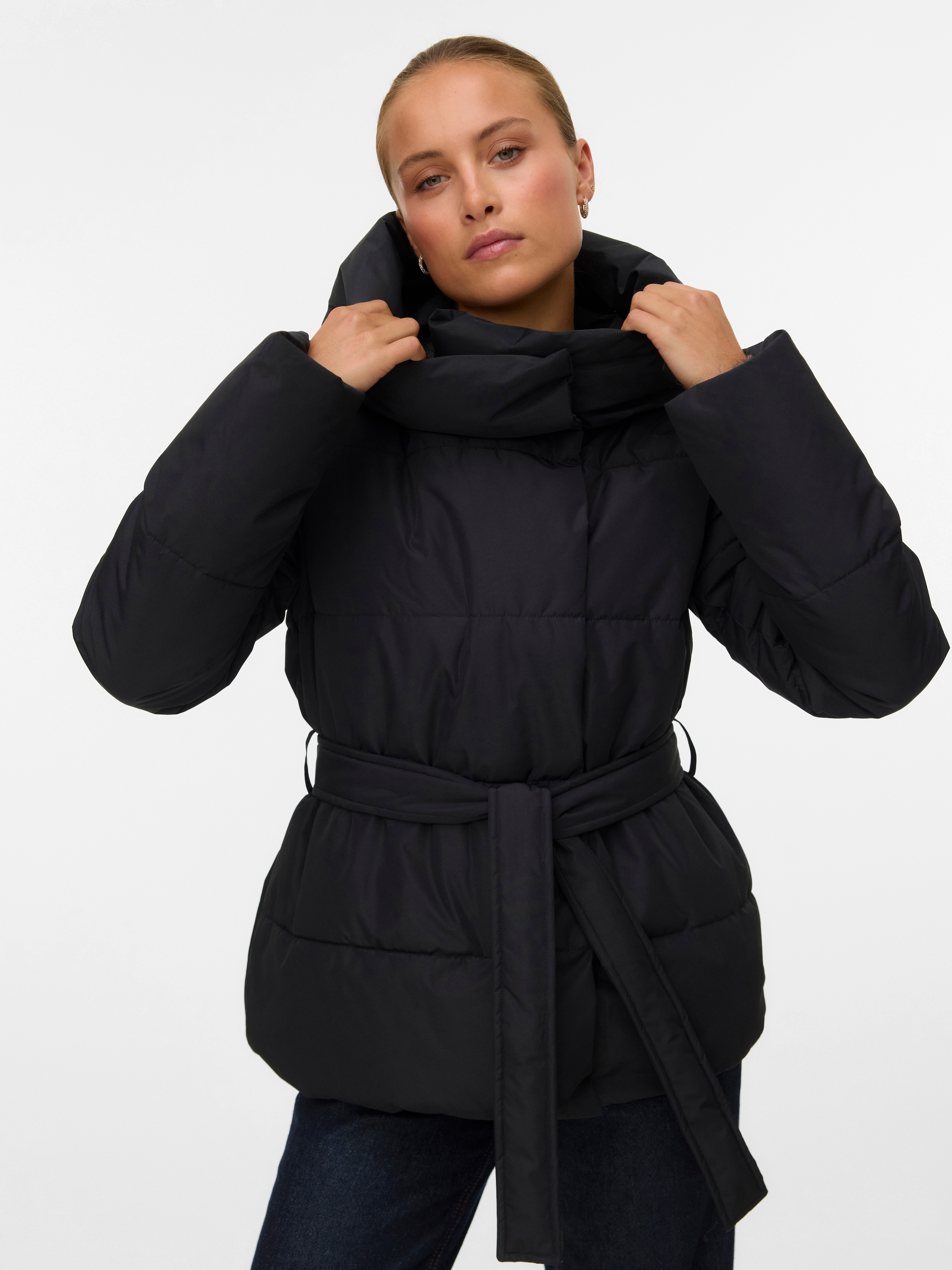 Image of Vero Moda Steppjacke "VMMIA KATE JACKET NOOS" mit Kapuze Polyester