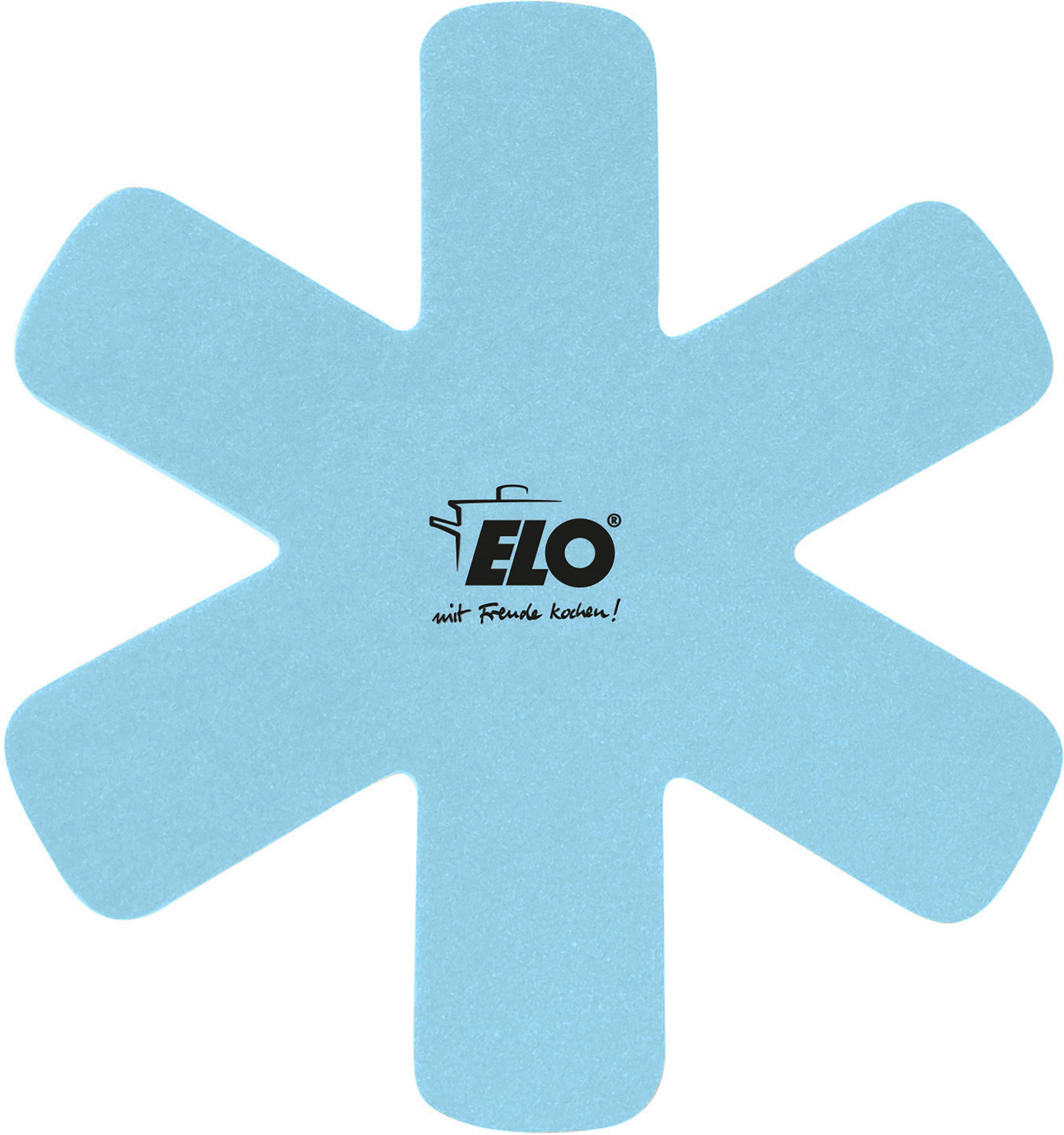 Elo Basic Schmorpfanne »Colorio mit farbigem Protektor« Aluminium Set, Pfanne inkl. Pfannenschoner, 2 tlg. Soft-Touch-Griff mit Flammenschutz