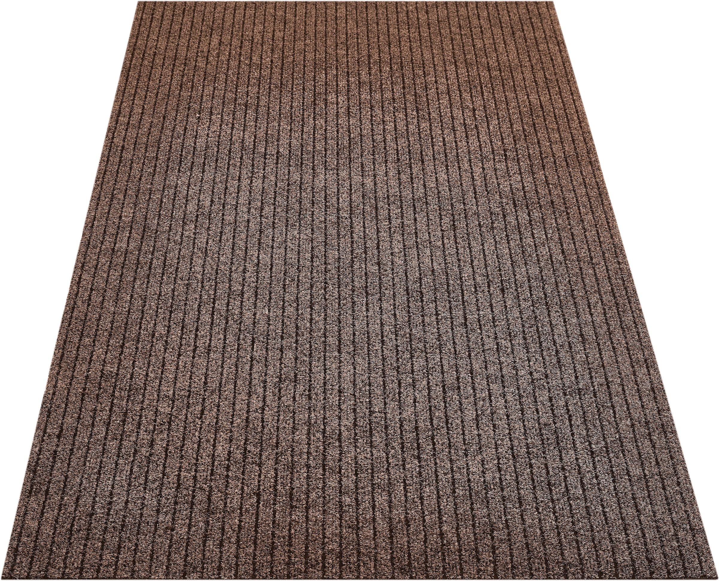 Image of Andiamo Läufer "Marlo, Made in Belgium" rechteckig 7 mm Höhe Schmutzfangläufer, gestreift, robust, In- und Outdoor geeignet