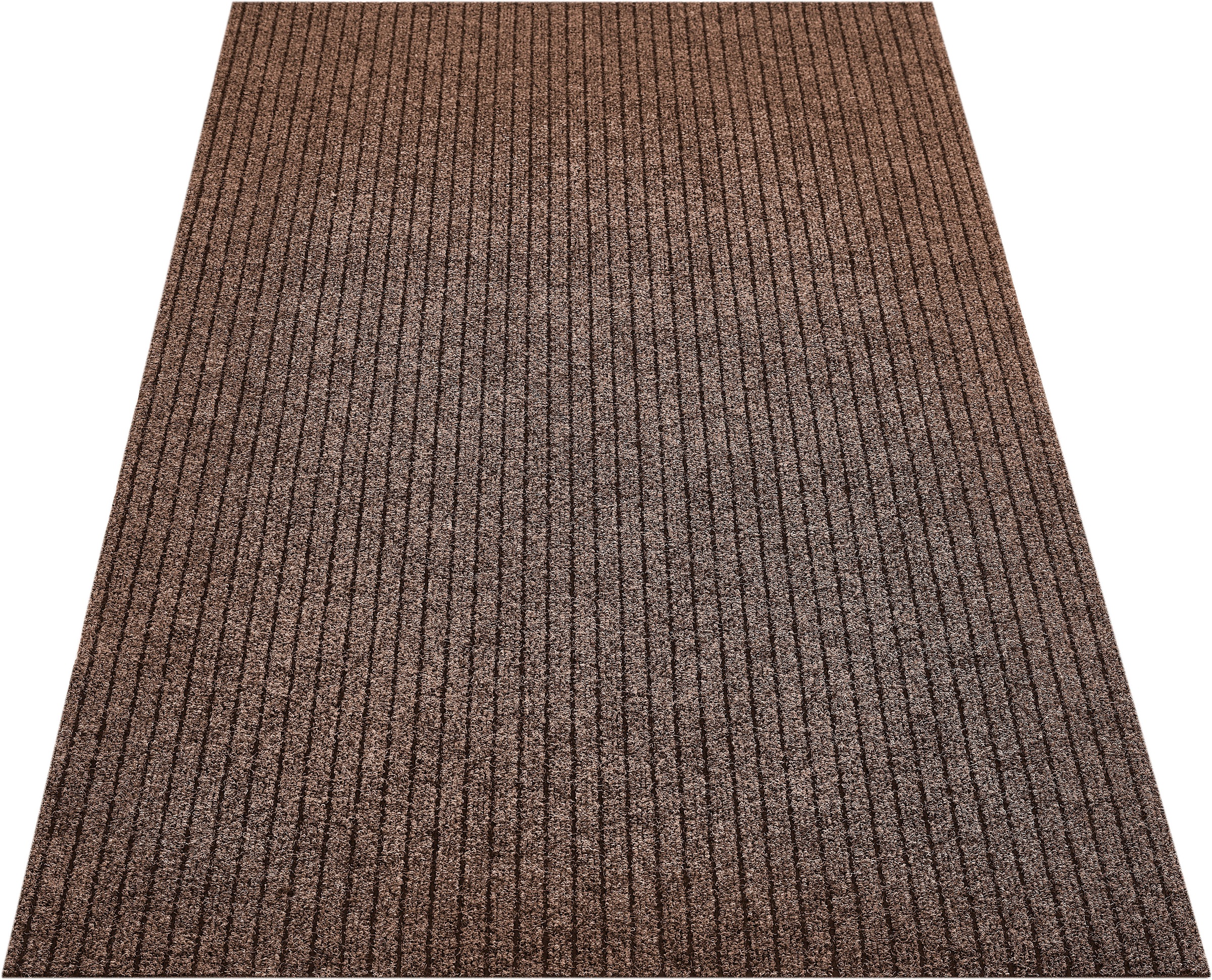 Image of Andiamo Läufer "Marlo" rechteckig 7 mm Höhe Schmutzfangläufer, gestreift, robust, In- und Outdoor geeignet