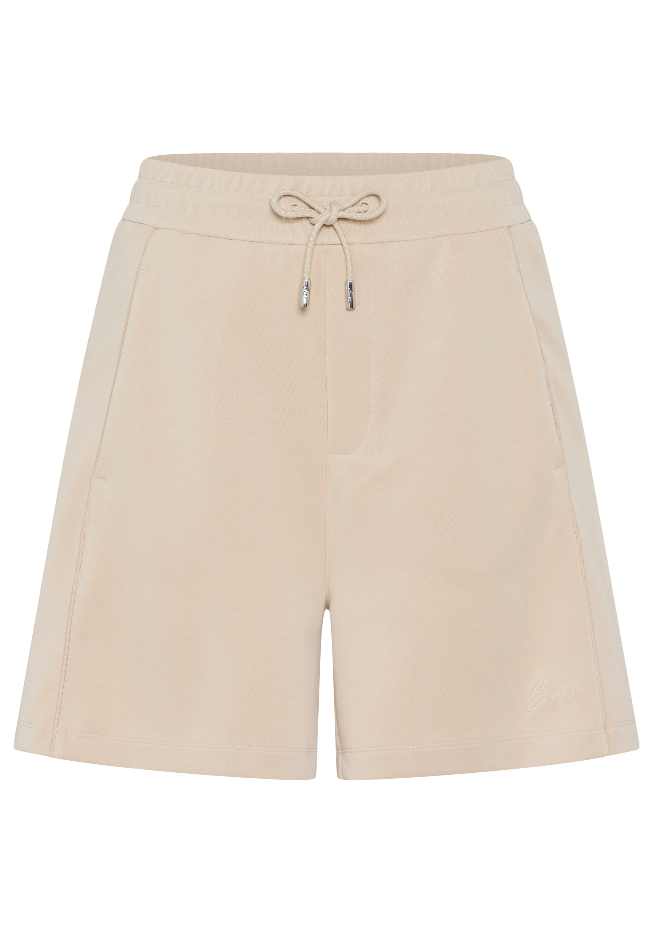 BOSS ORANGE Shorts »Eta Premium Damenmode«  aus weichem Modal-Mix, Relaxed Fit