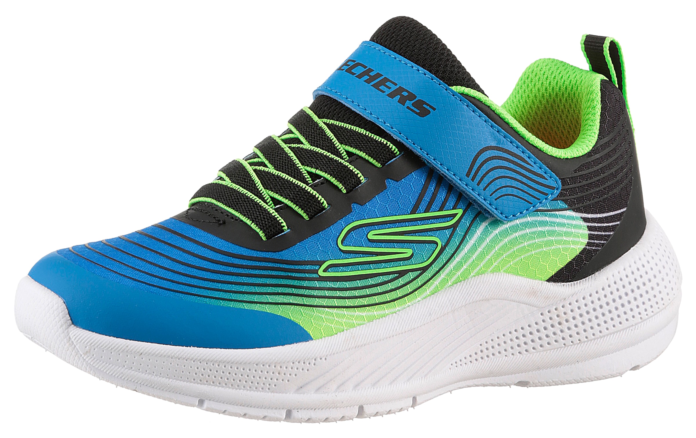 Image of Skechers Sneaker "MICROSPEC ADVANCE", Freizeitschuh mit Klettverschluss, Grössenschablone zum Download