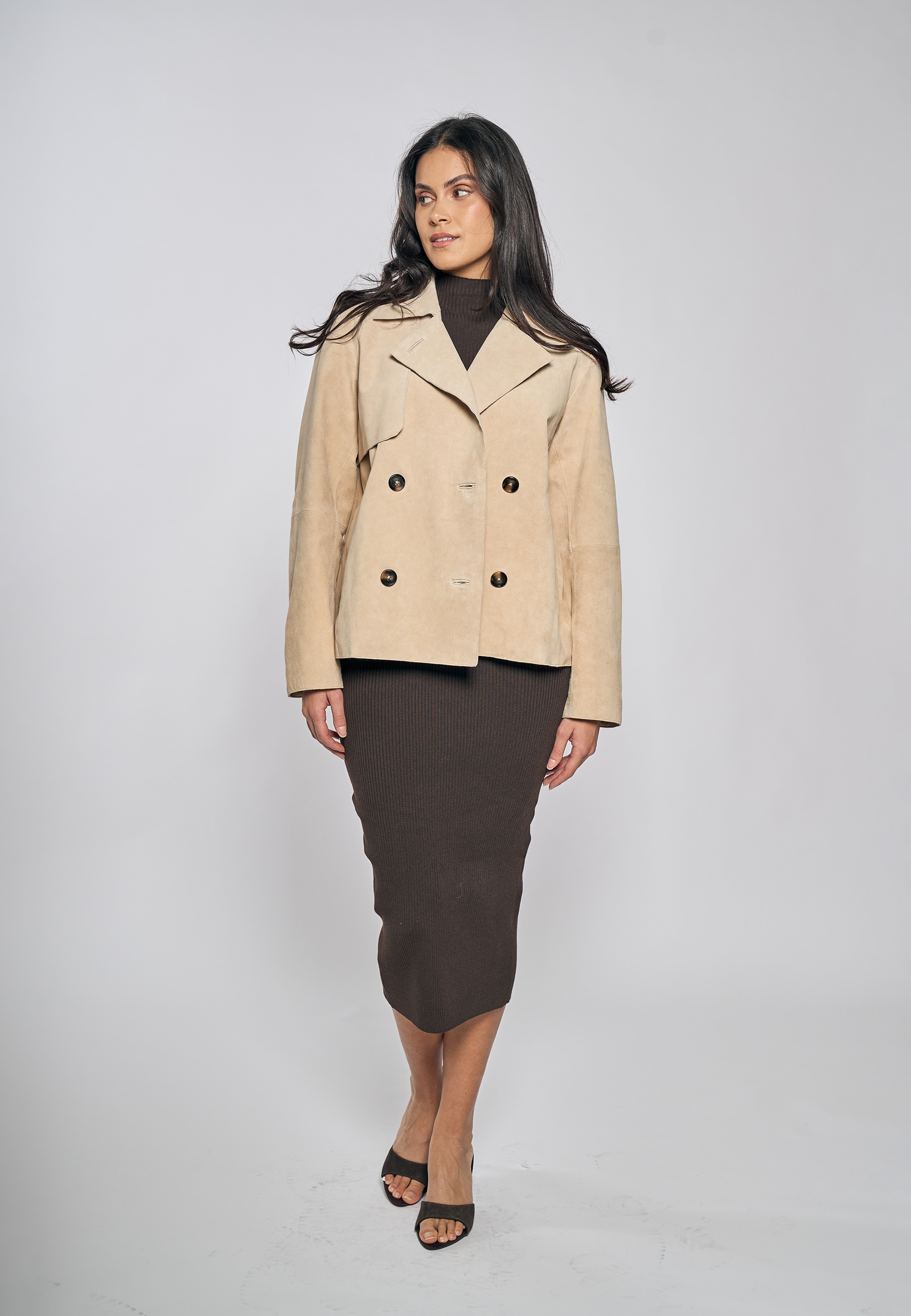 Freaky Nation Veste en cuir »Lederjacke-FN«