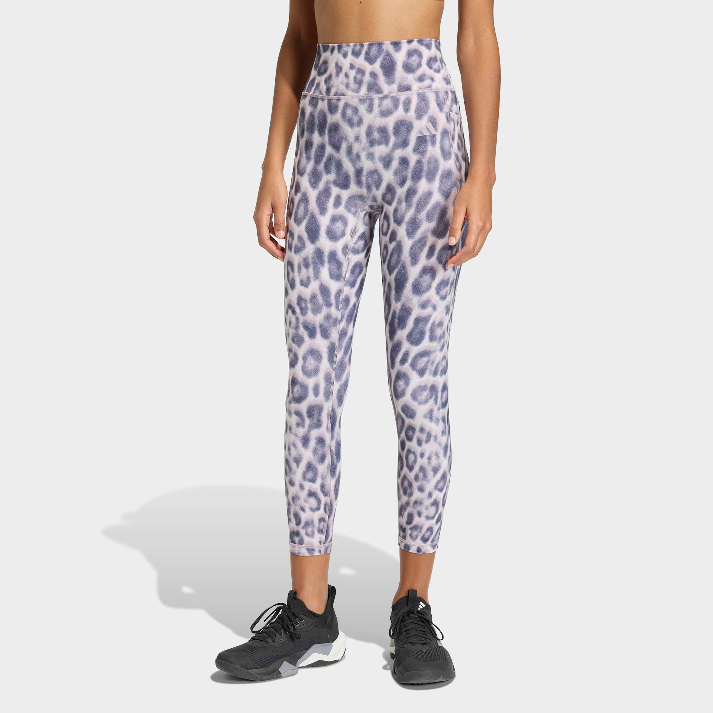 adidas Performance Caleçon d'entraînement »OPTIME ESSENTIALS WORKOUT LEOPARD 7/8 LEGGINGS«