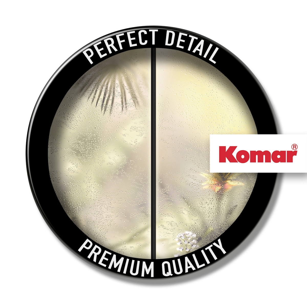 Komar Fototapete »Digitaldruck Vlies - Casa Cabina - Grösse 400 x 250 cm«, bedruckt-floral-geblümt-gemustert-tropisch, Wohnzimmer, Schlafzimmer