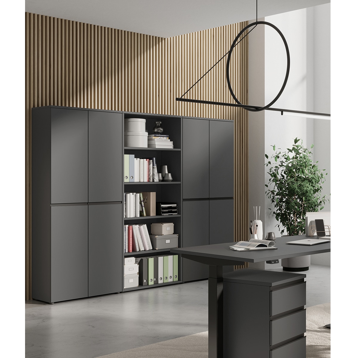 GERMANIA Büromöbel-Set »Lemont« 3 Stk. tlg. Set bestehend aus 2 Aktenschränke 4042 und 1 Aktenregal 4235