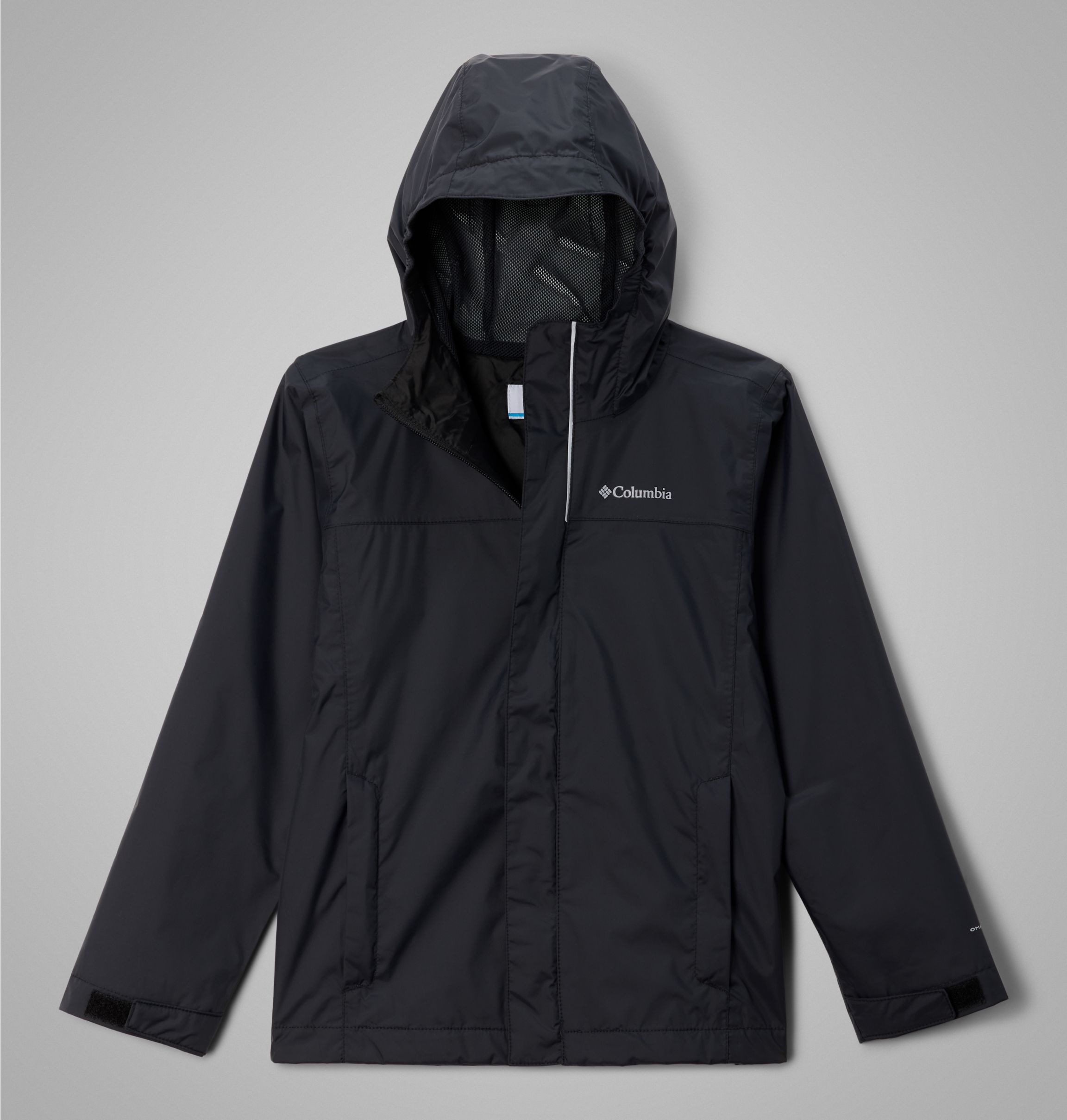 Image of Columbia Regenjacke "Watertight II Jacket" mit Kapuze für Jugendliche, wasserdicht, winddicht, mit Kapuze und Gummizug