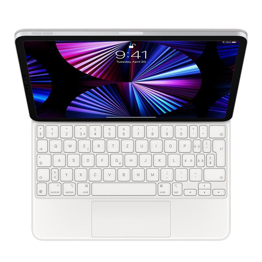 Image of Apple Tablet-Hülle »Apple Magic Keyboard for 11-inch CH White«, iPad Air (4. Generation)-iPad Pro 11"-iPad Pro 11" (1. & 2. Generation), 28 cm (11 Zoll), MJQJ3SM/A bei Ackermann Versand Schweiz