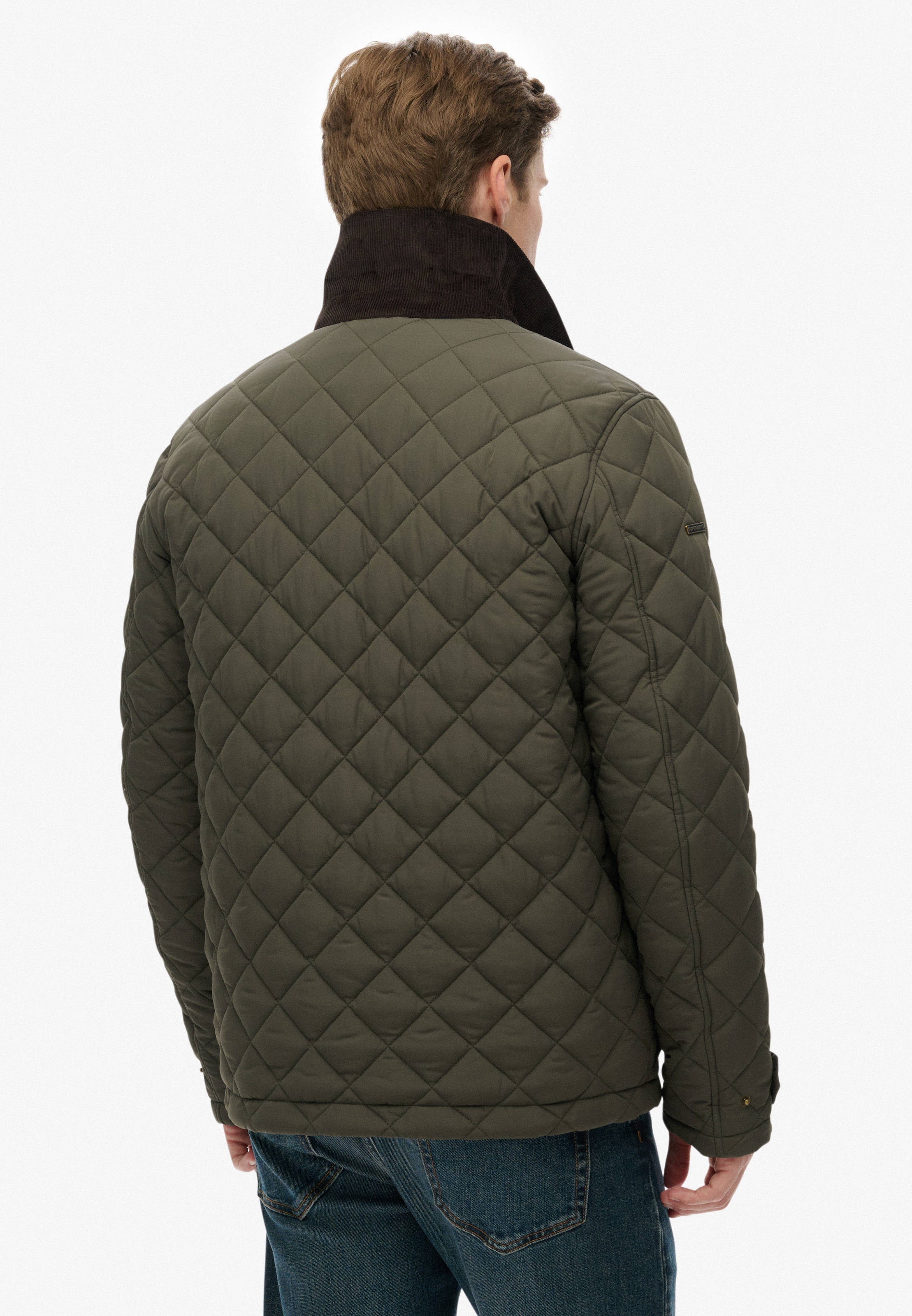 Superdry Veste matelassée »QUILTED ESTATE COACH JACKET« fibre synthétique, coupe régulière