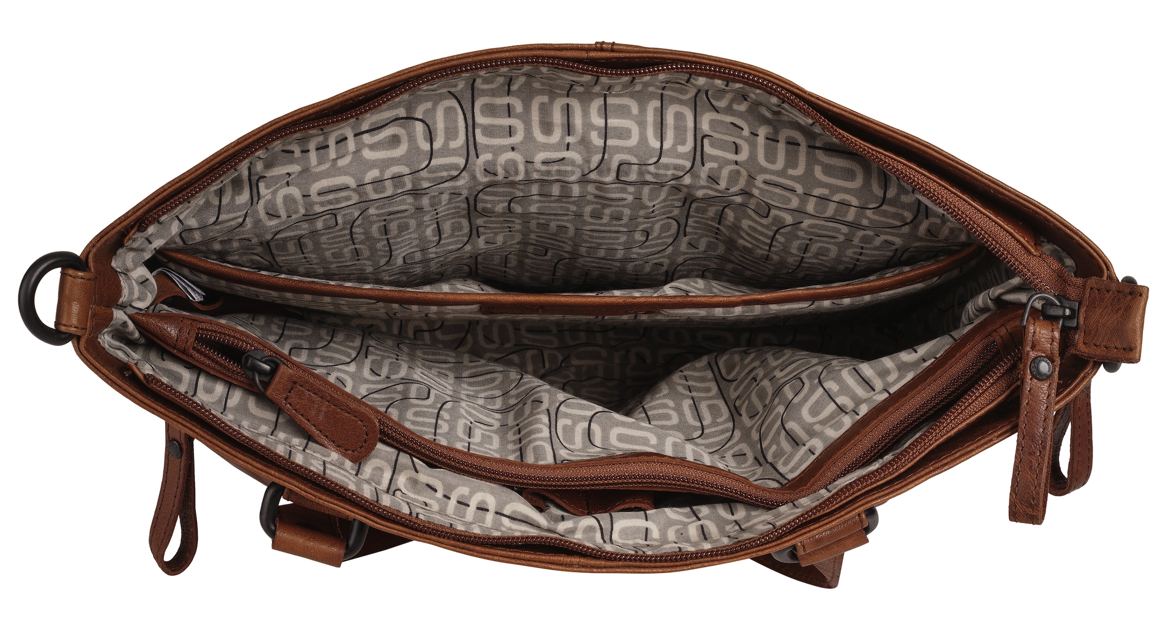 Spikes & Sparrow Shopper, echt Leder